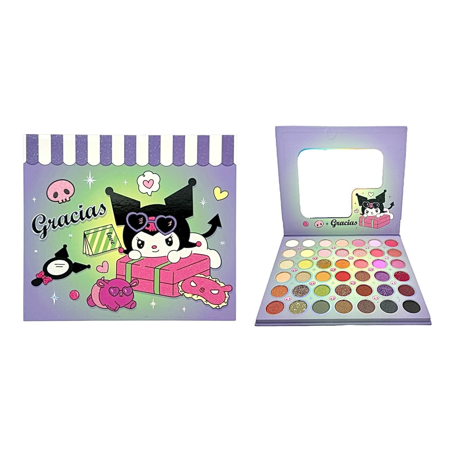 PALETA DE SOMBRAS X42 TONOS KUROMI GRACIAS