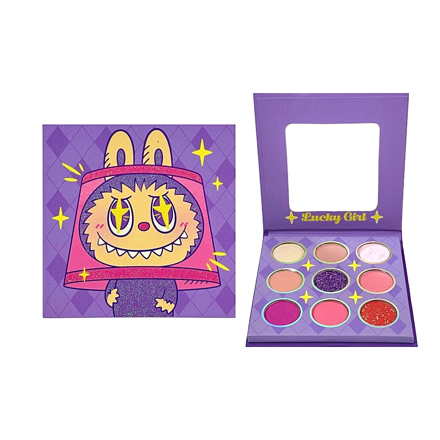 PALETA DE SOMBRAS X9 TONOS LABUBU