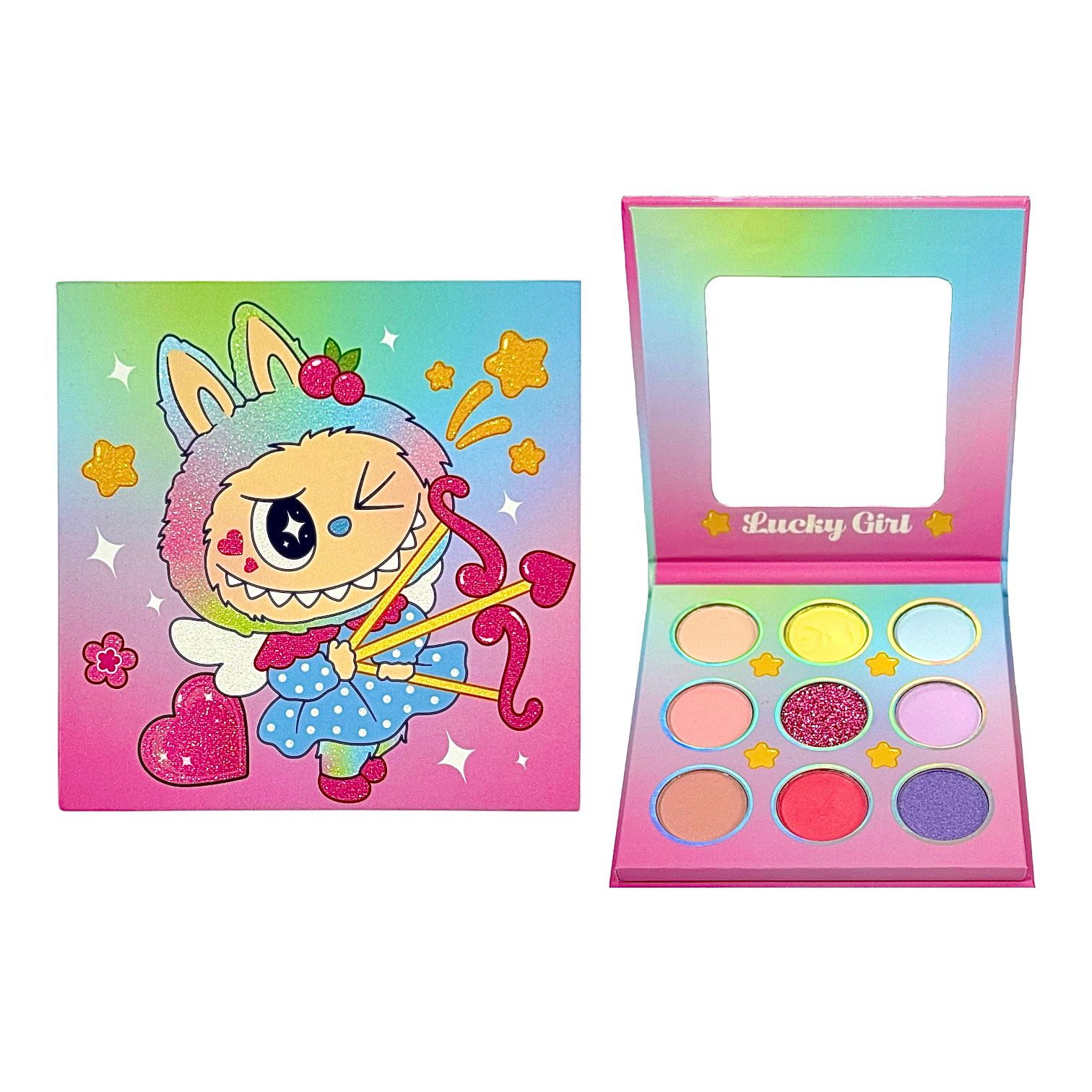 PALETA DE SOMBRAS X9 TONOS LABUBU