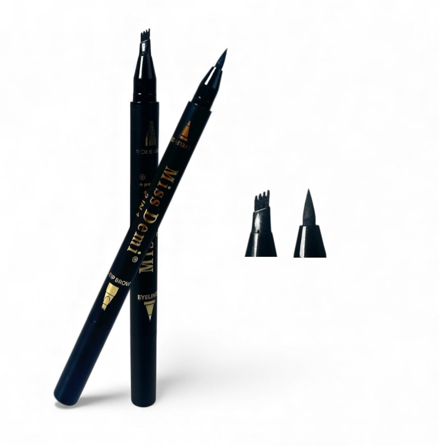 2EN1 DELINEADOR + LAPIZ 4 PELOS MISS DEMI