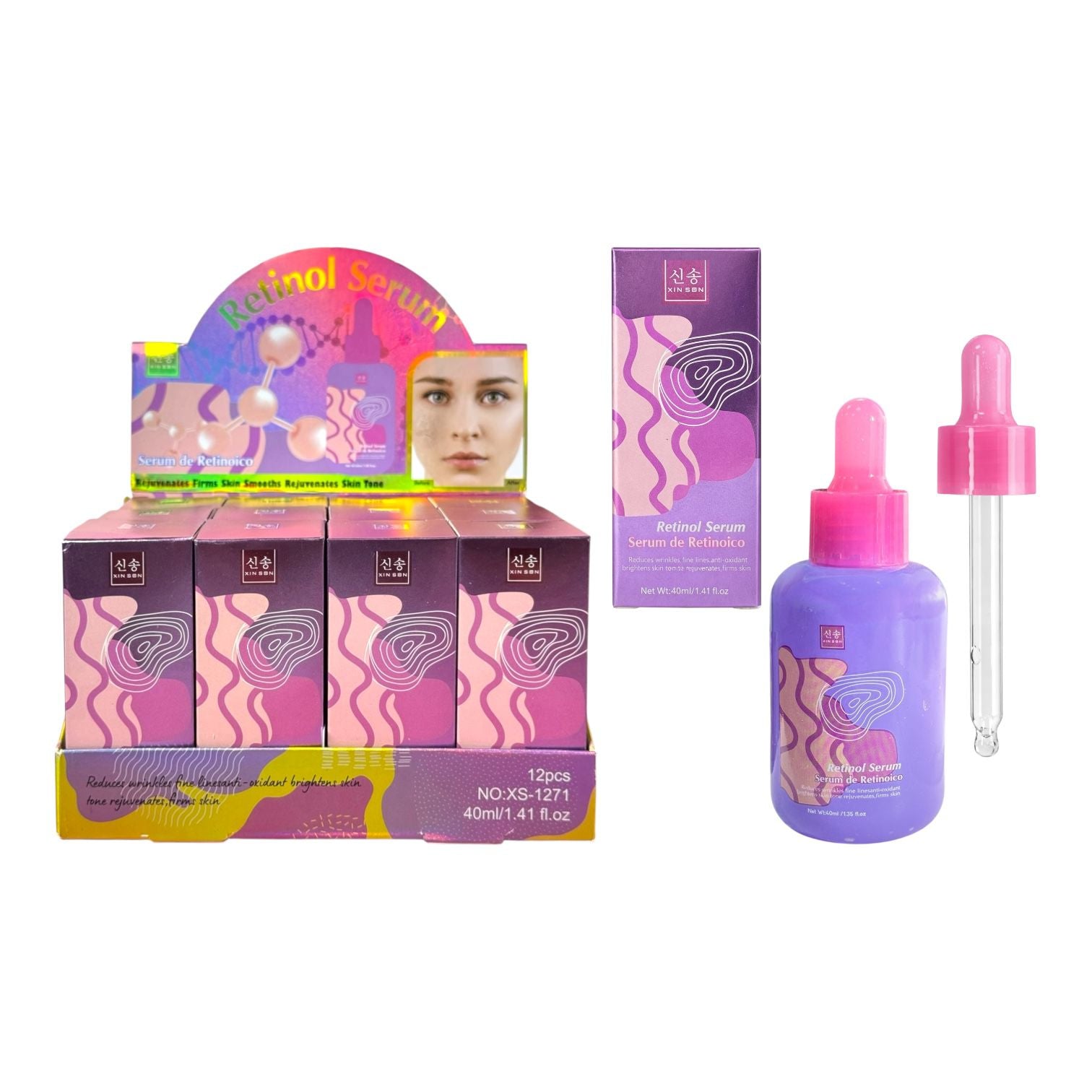 SUERO FACIAL RETINOL 40ML XIN SON