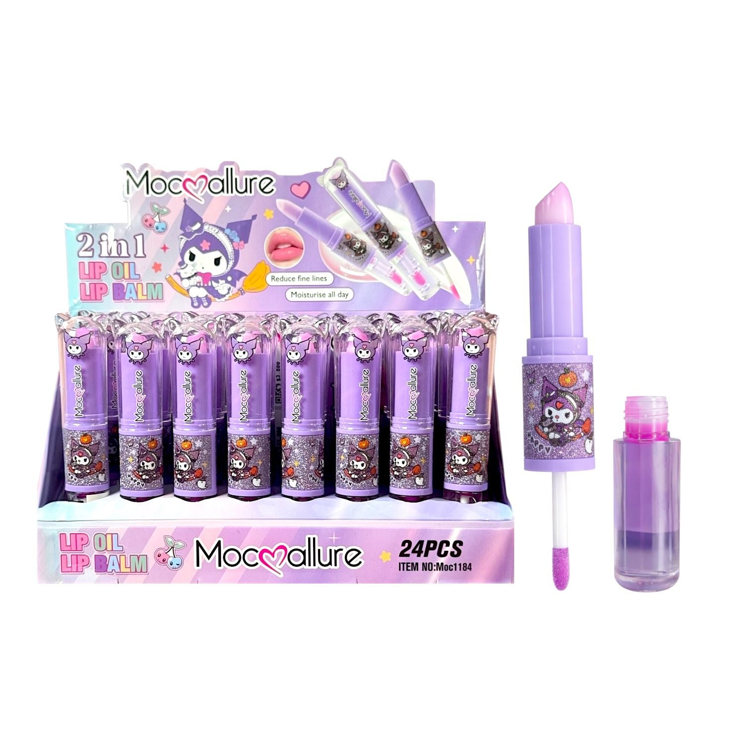 BRILLO MAGICO 2EN1 LIQUIDO Y BARRA KUROMI MOCALLURE