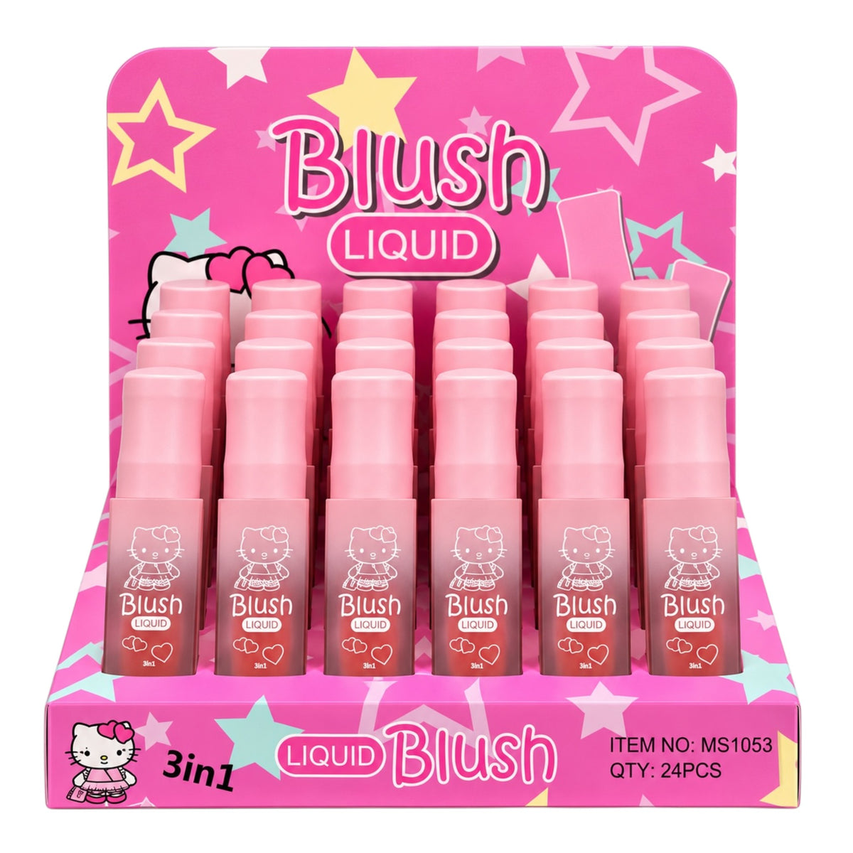 RUBOR LIQUIDO 3EN1 HELLO KITTY