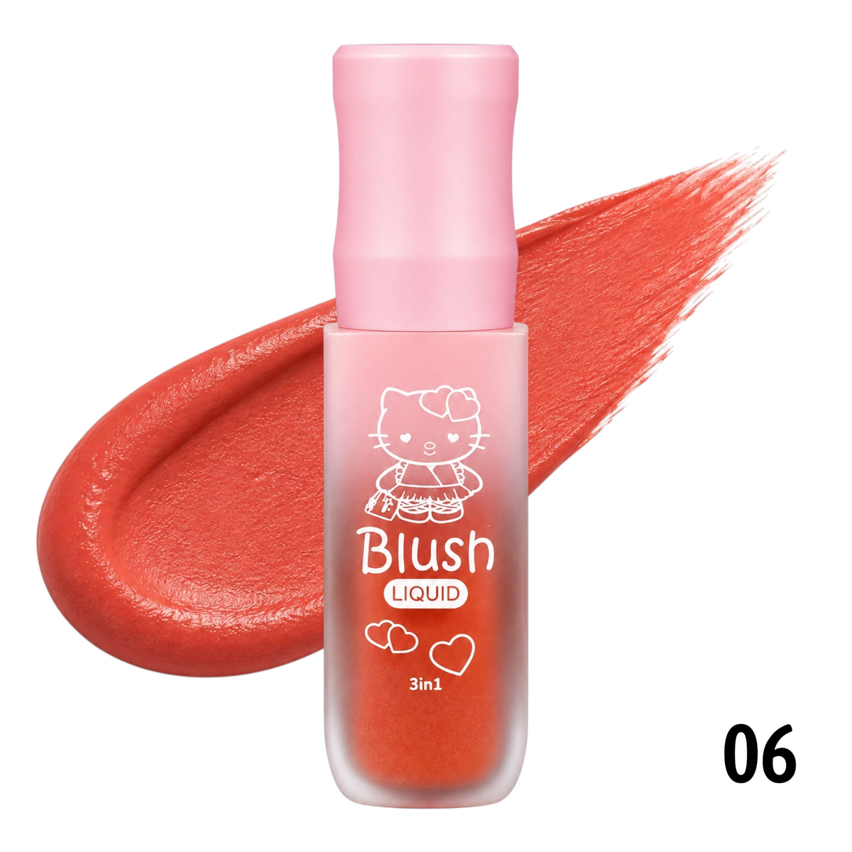 RUBOR LIQUIDO 3EN1 HELLO KITTY