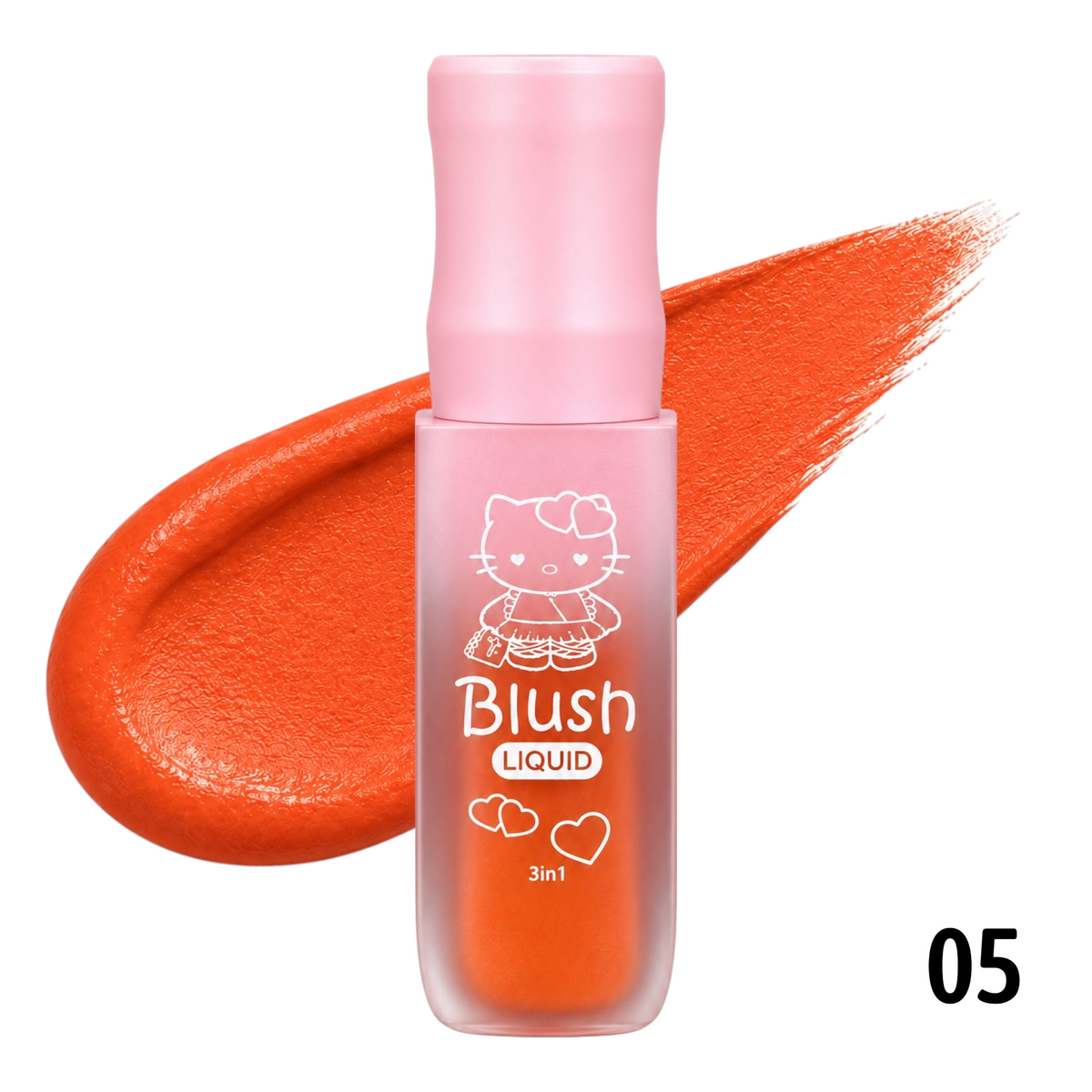 RUBOR LIQUIDO 3EN1 HELLO KITTY