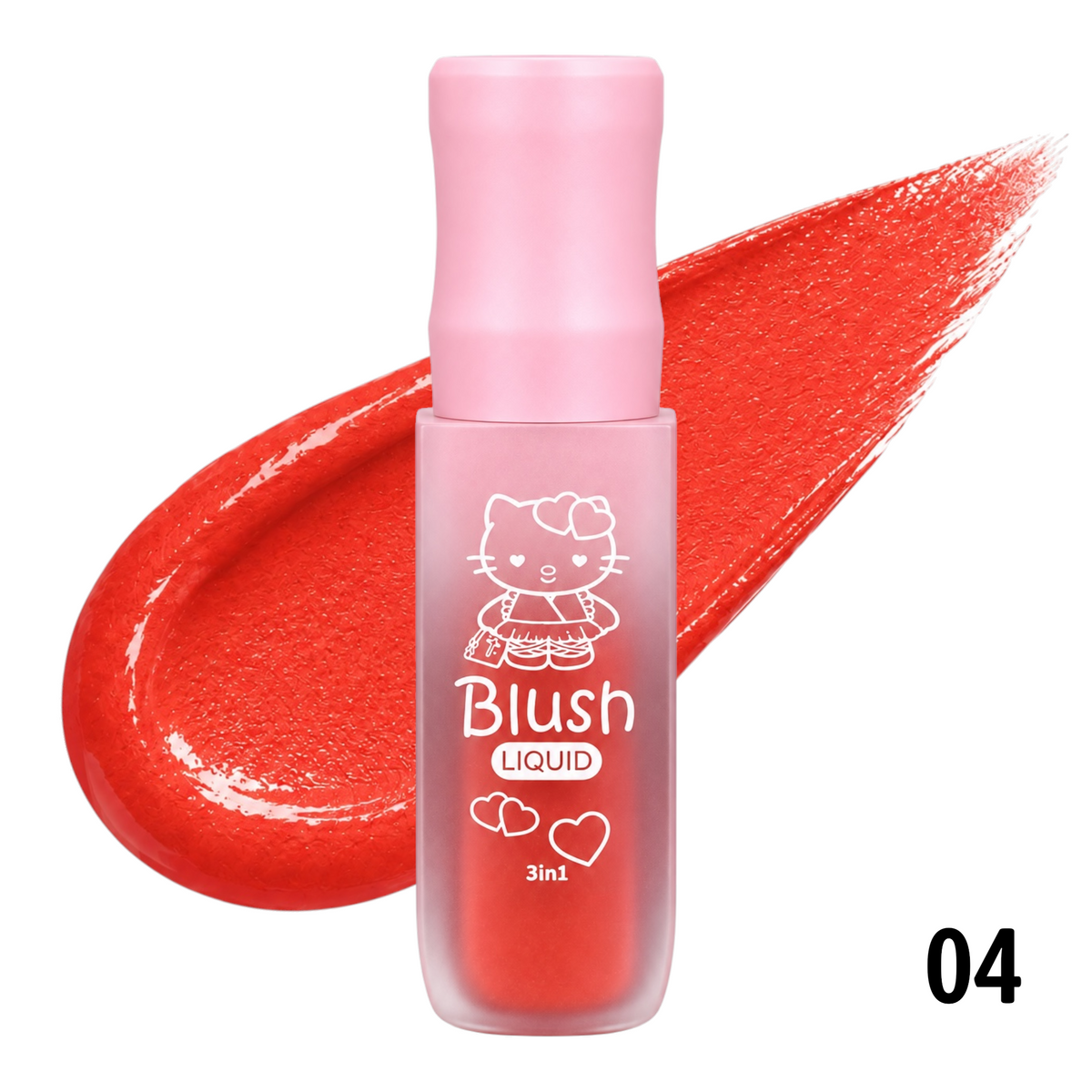 RUBOR LIQUIDO 3EN1 HELLO KITTY