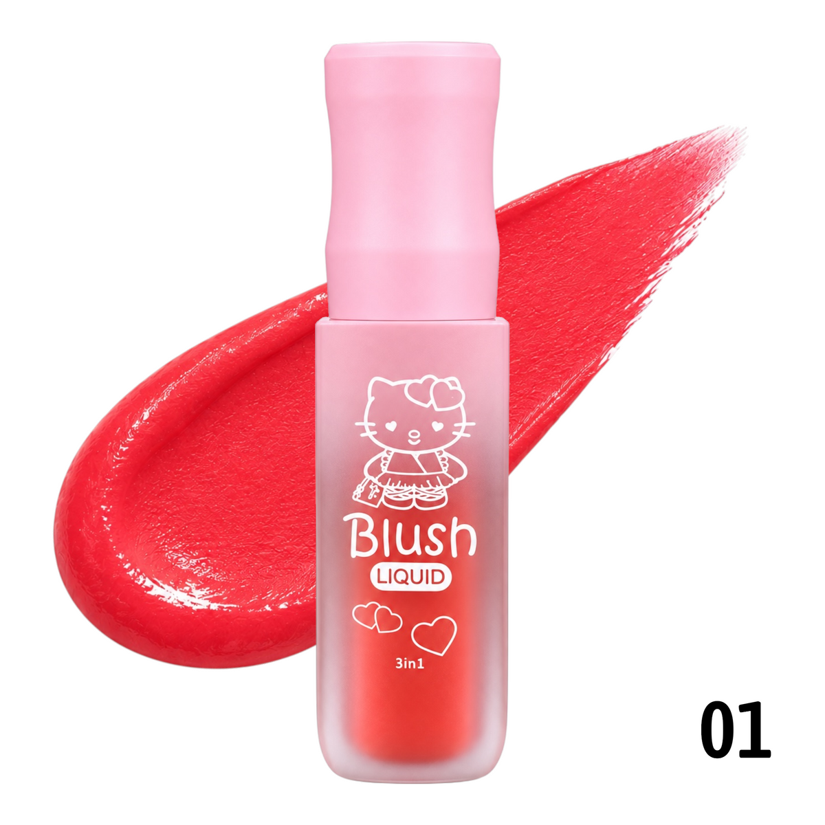 RUBOR LIQUIDO 3EN1 HELLO KITTY