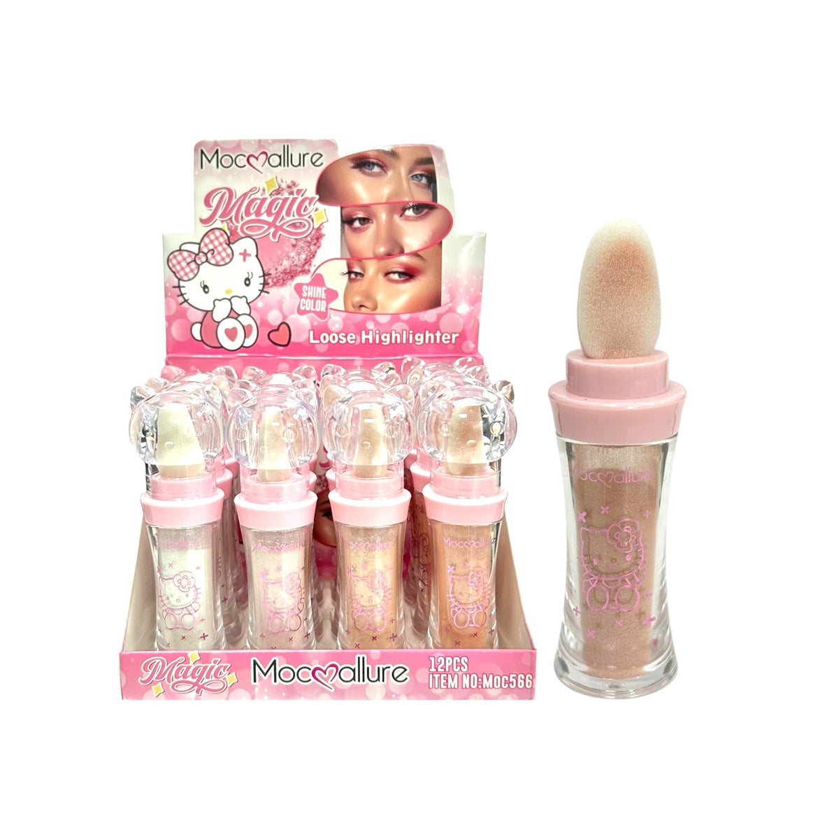 POLVO DE HADAS HELLO KITTY TAPA GATICA MOCALLURE