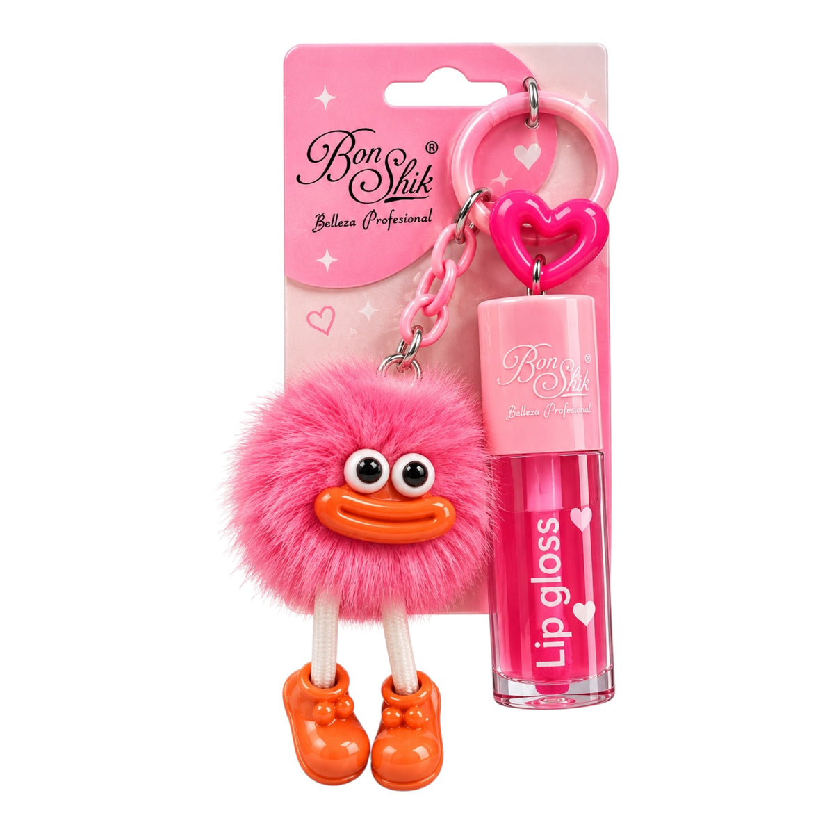 BRILLO GLOSS LLAVERO PELUCHE BONSHIK