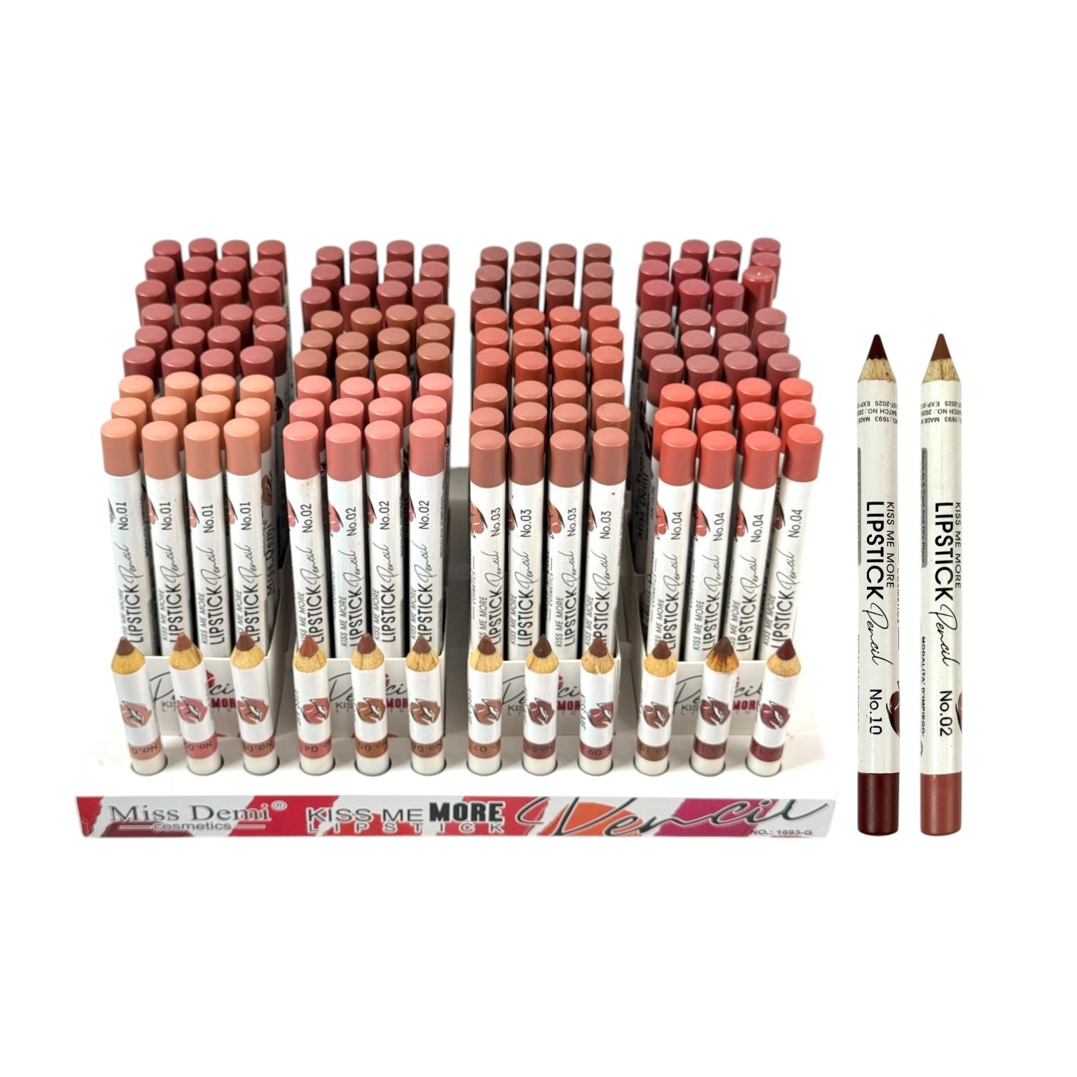 LAPIZ DELINEADOR DE LABIOS KIS ME MORE MISS DEMI