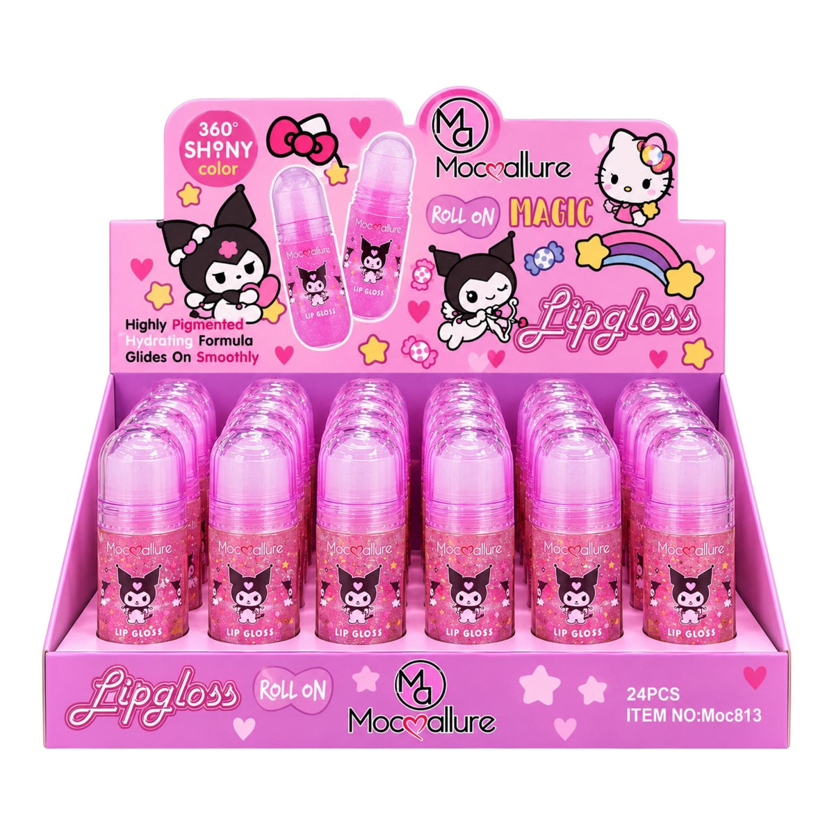 BRILLO GLOSS GLITTER ROLL-ON KUROMI MOCALLURE