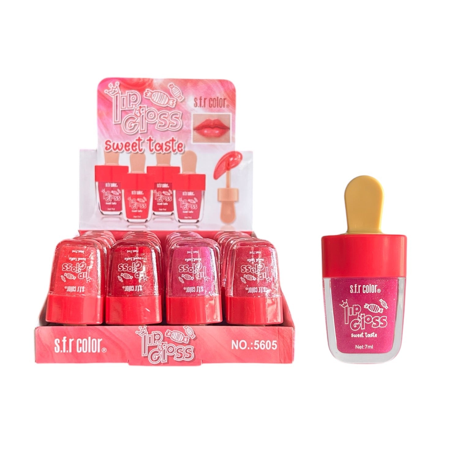 BRILLO CON COLOR PALETA SWEET TASTE SFR