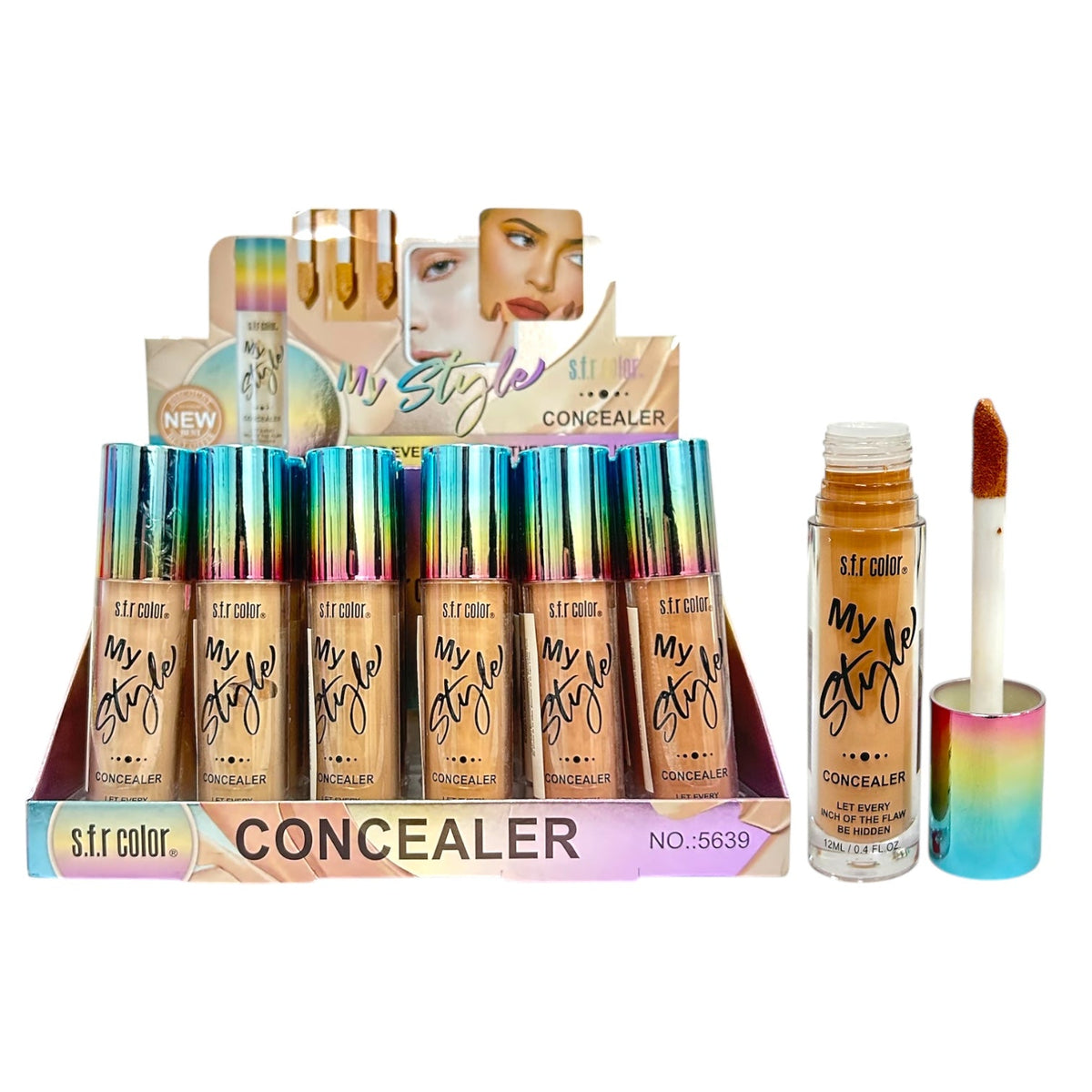 CORRECTOR LIQUIDO MY STYLE 12ML SFR COLOR
