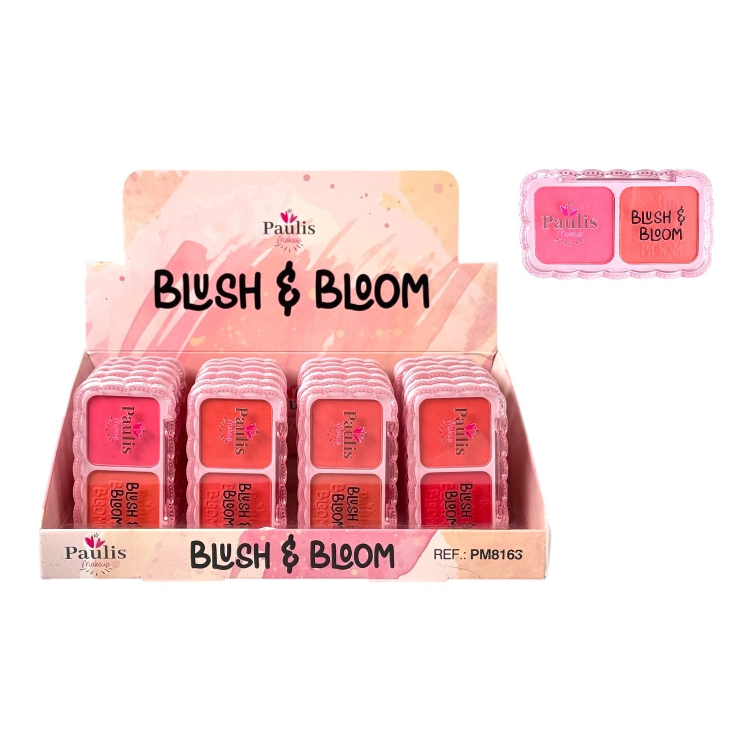 PALETA X2 RUBORES BLUSH&BLOOM PAULIS