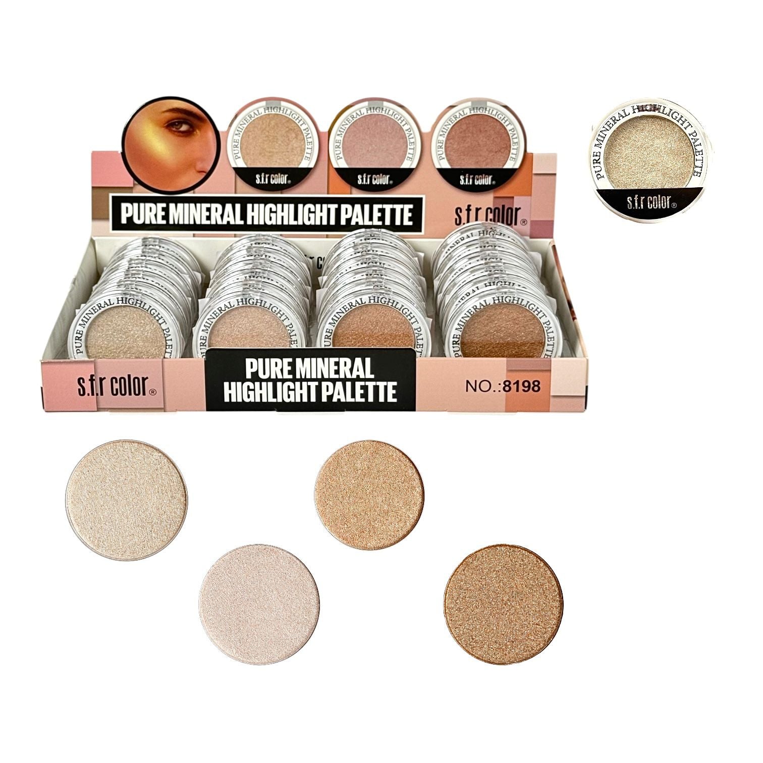 ILUMINADOR EN POLVO PEQUE PURE MINERAL SFR COLOR