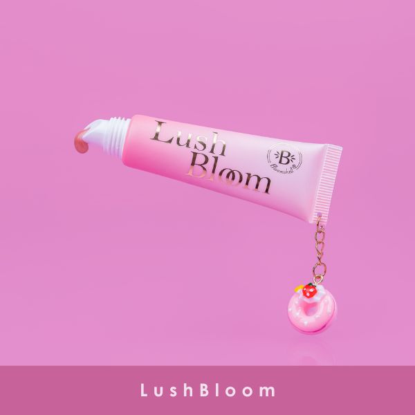 BRILLO GLOSS LUSH BLOOM LLAVERITO CONO PASTEL BLOOMSHELL