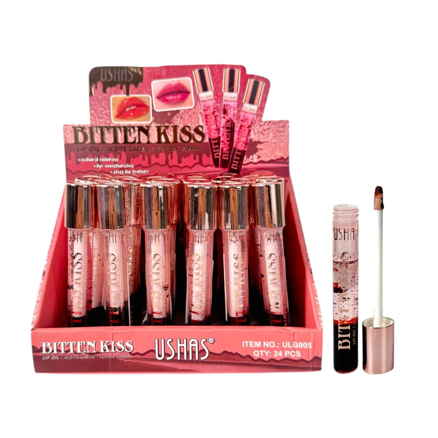 BRILLO TINTA BITTEN KISS 4.8GR USHAS