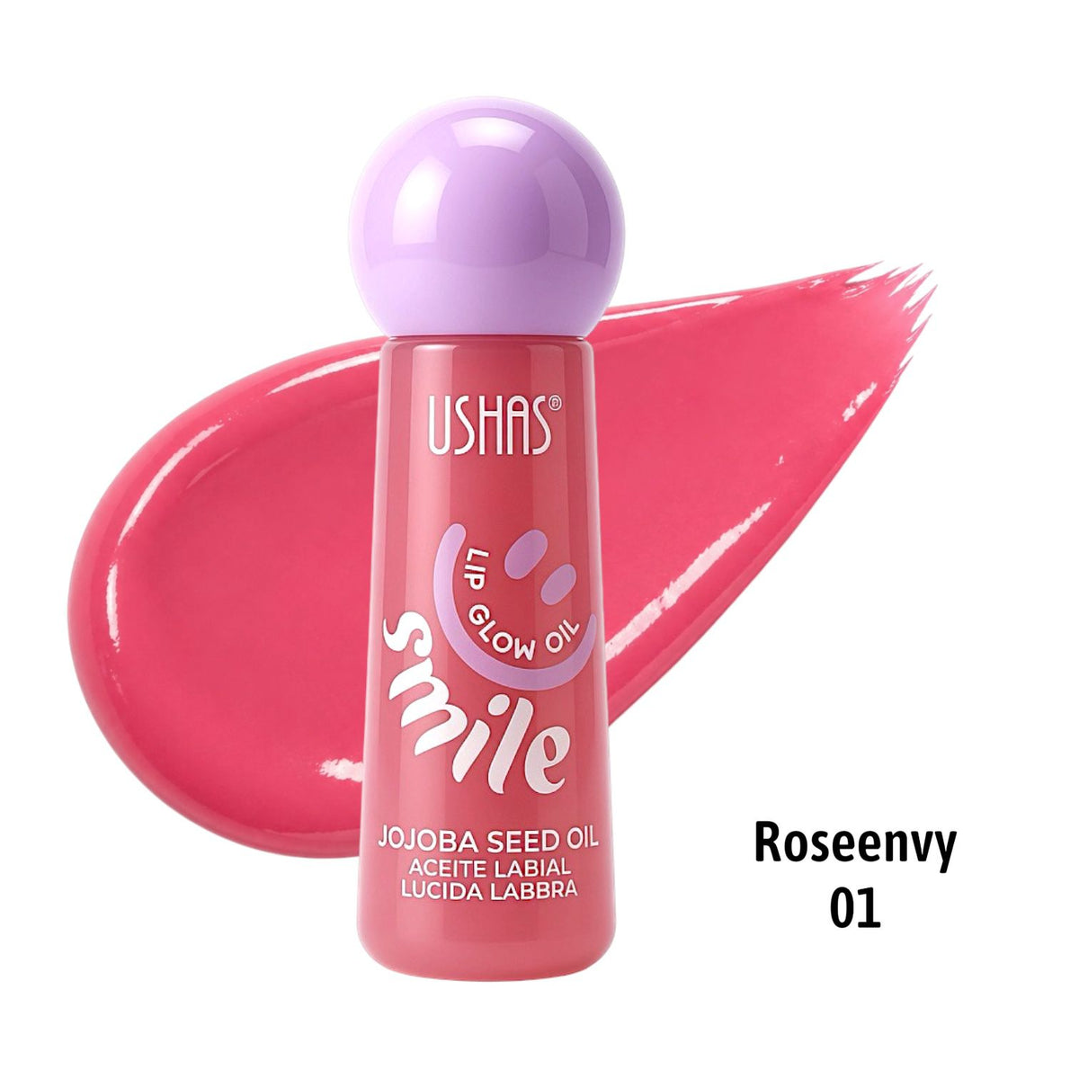 BRILLO GLOSS CON COLOR JOJOBA SMILE TAPITA BOLITA USHAS