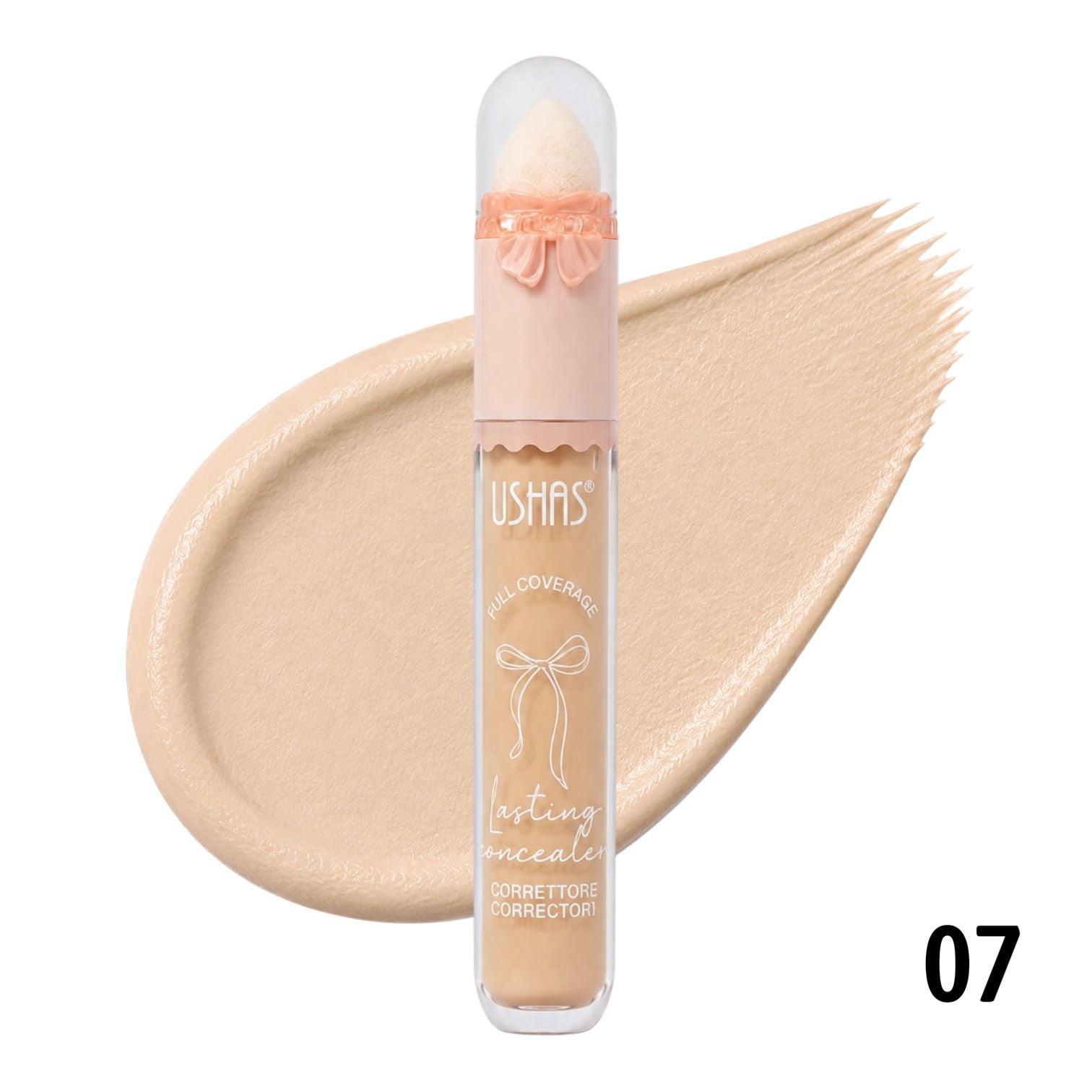 CORRECTOR LIQUIDO CON APLICADOR FULL COVERAGE MOÑITO USHAS