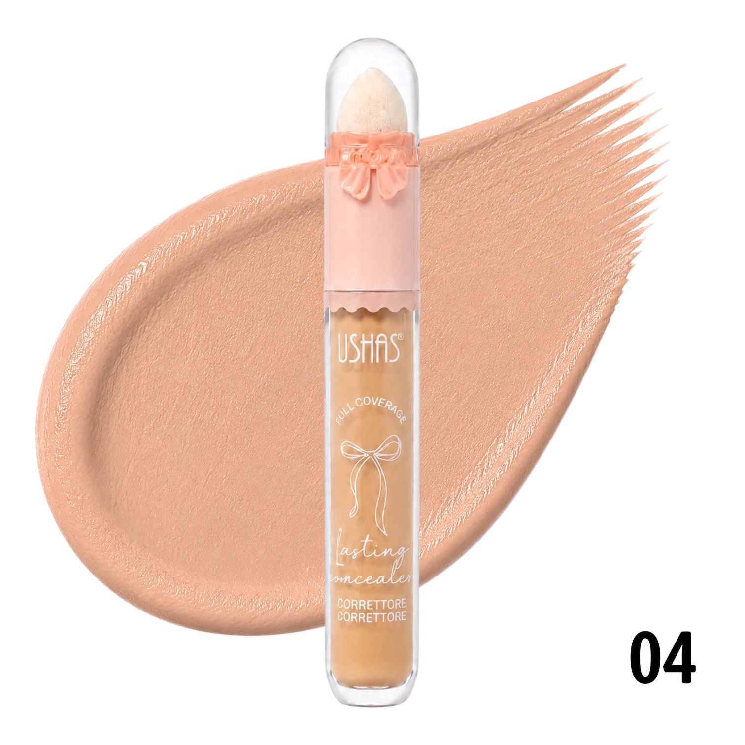 CORRECTOR LIQUIDO CON APLICADOR FULL COVERAGE MOÑITO USHAS