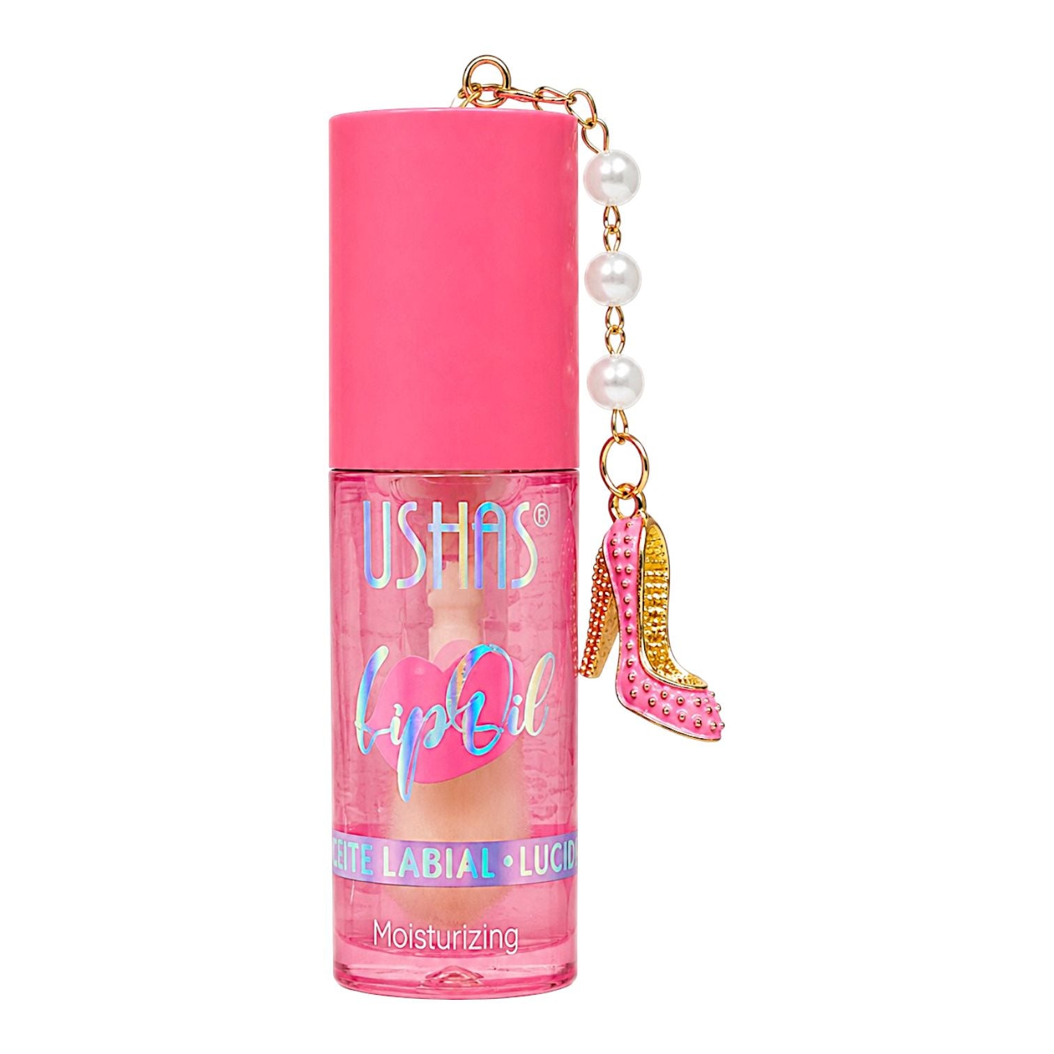 BRILLO GLOSS LIP OIL LLAVERO TACON USHAS