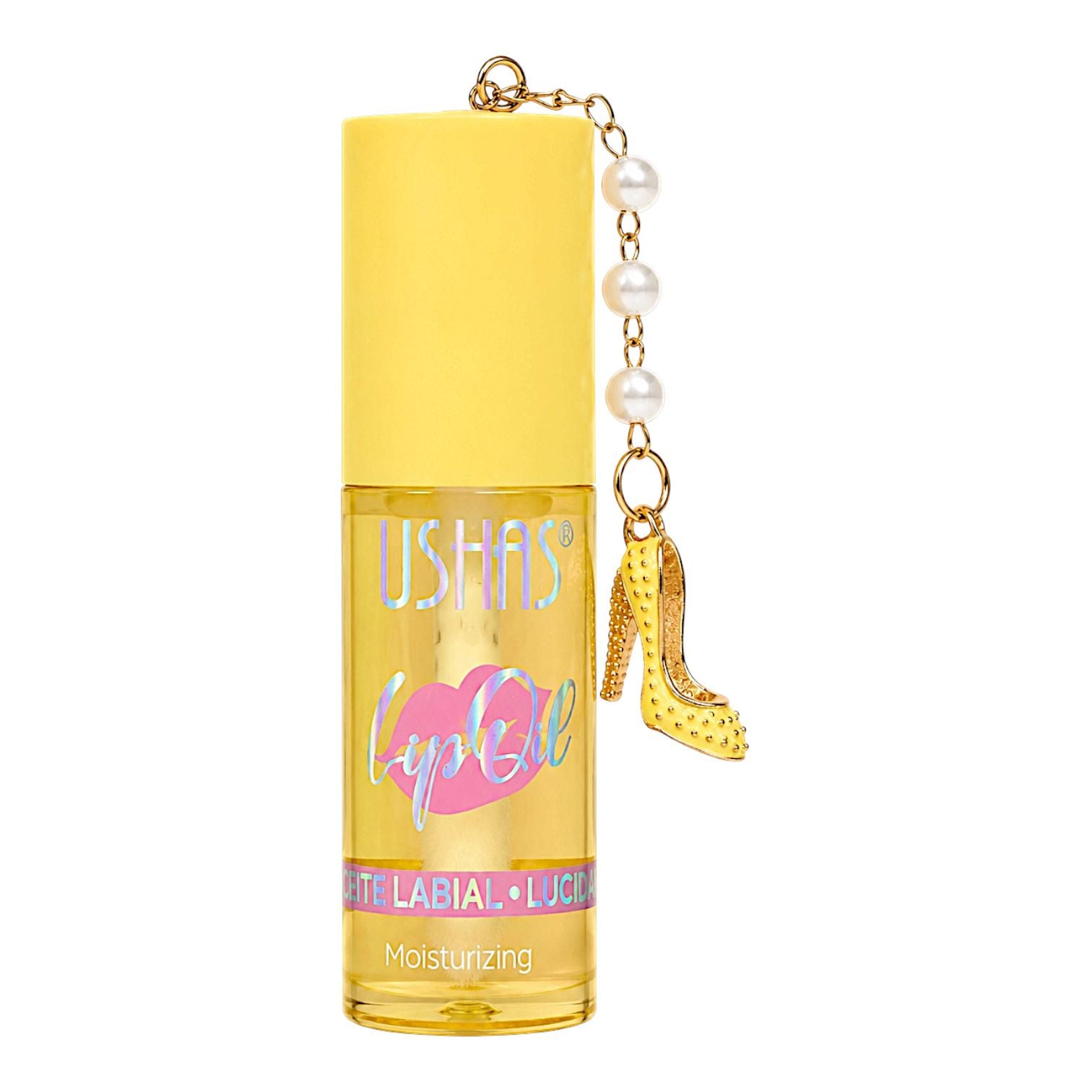 BRILLO GLOSS LIP OIL LLAVERO TACON USHAS