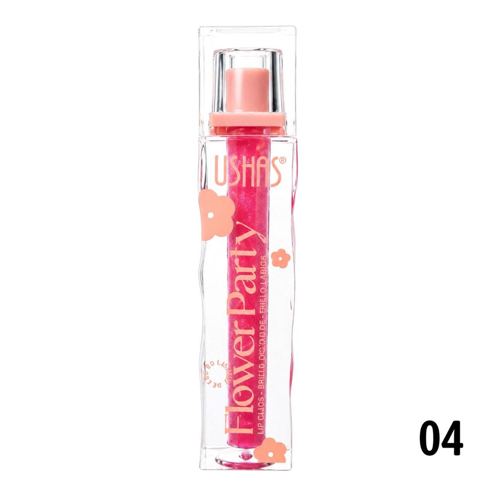 BRILLO GLOSS ESCARCHADO FLOWER PARTY 2.9G USHAS