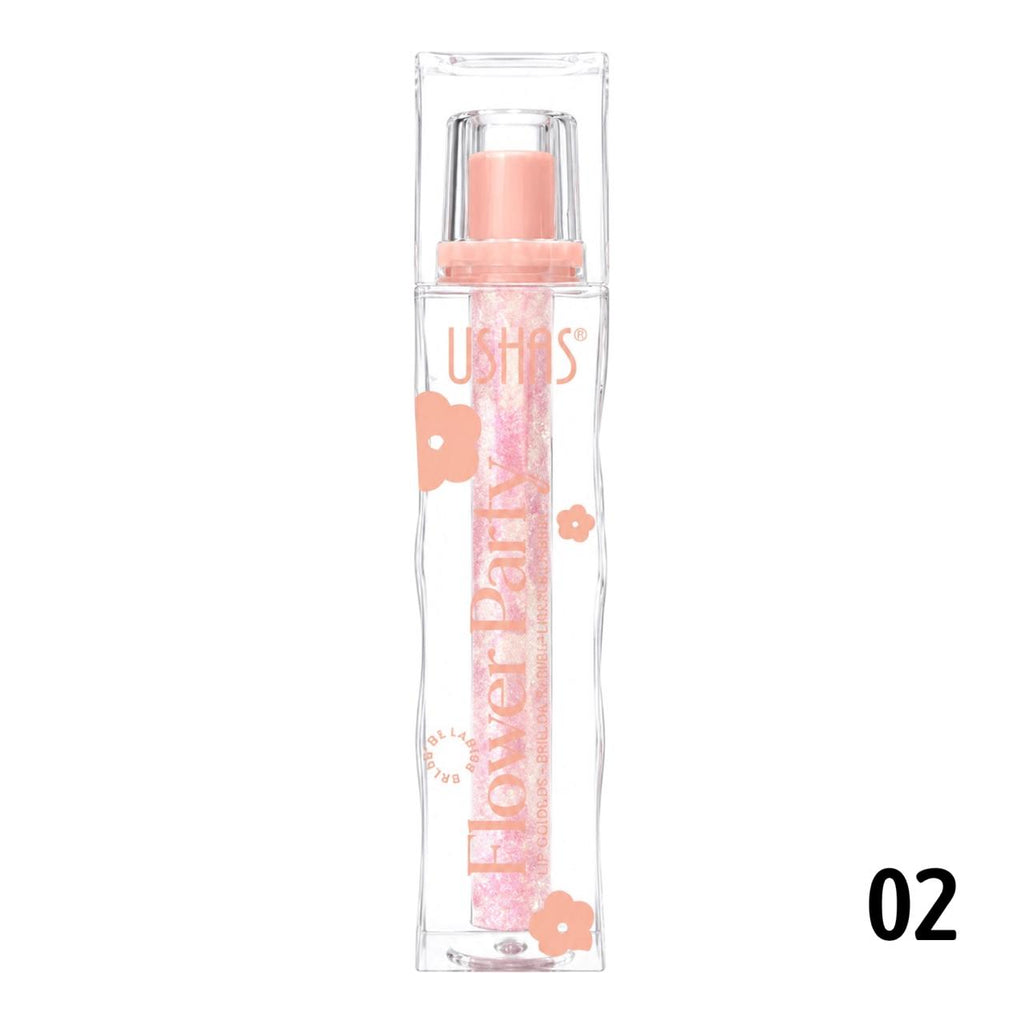 BRILLO GLOSS ESCARCHADO FLOWER PARTY 2.9G USHAS