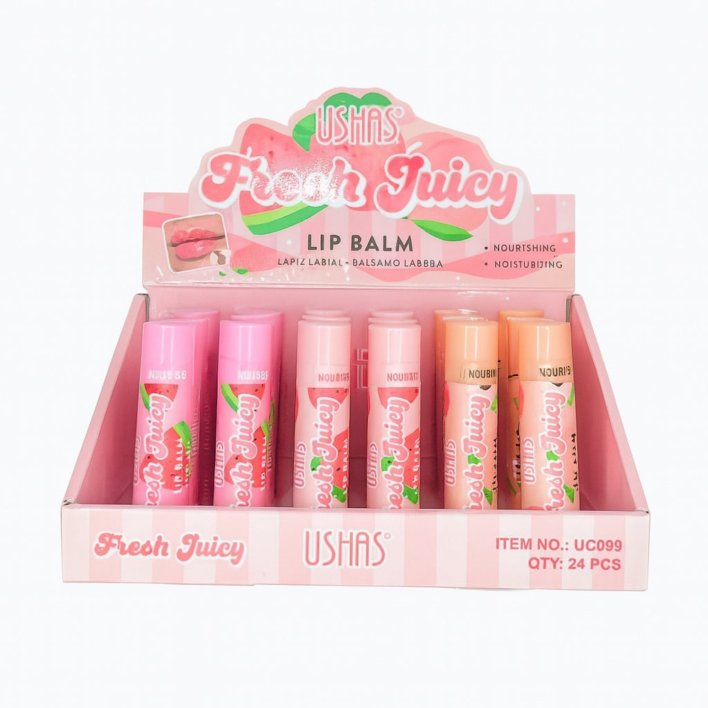 BALSAMO DE LABIOS FRESH JUICY FRUTAS USHAS
