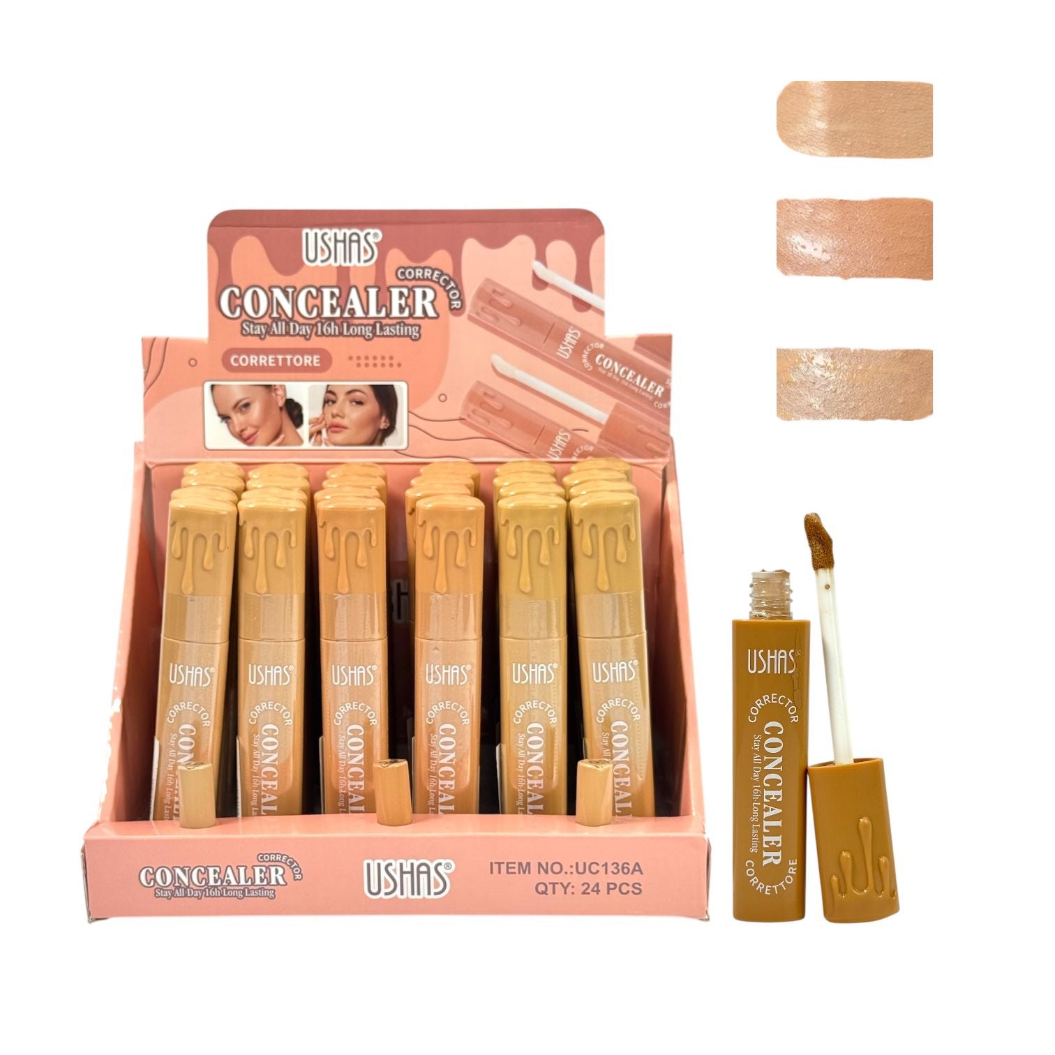 CORRECTOR LIQUIDO STAY ALL DAY 16H USHAS