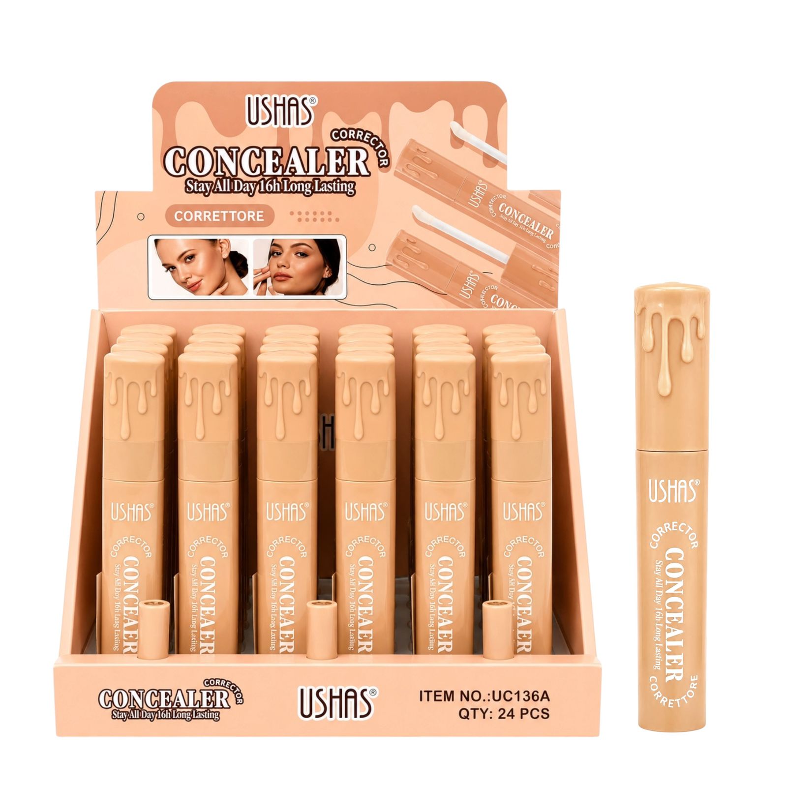 CORRECTOR LIQUIDO STAY ALL DAY 16H USHAS