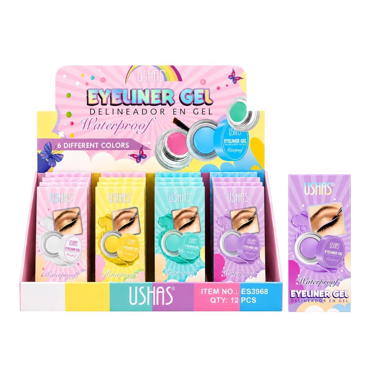 DELINEADOR EN GEL TONOS PASTELES USHAS
