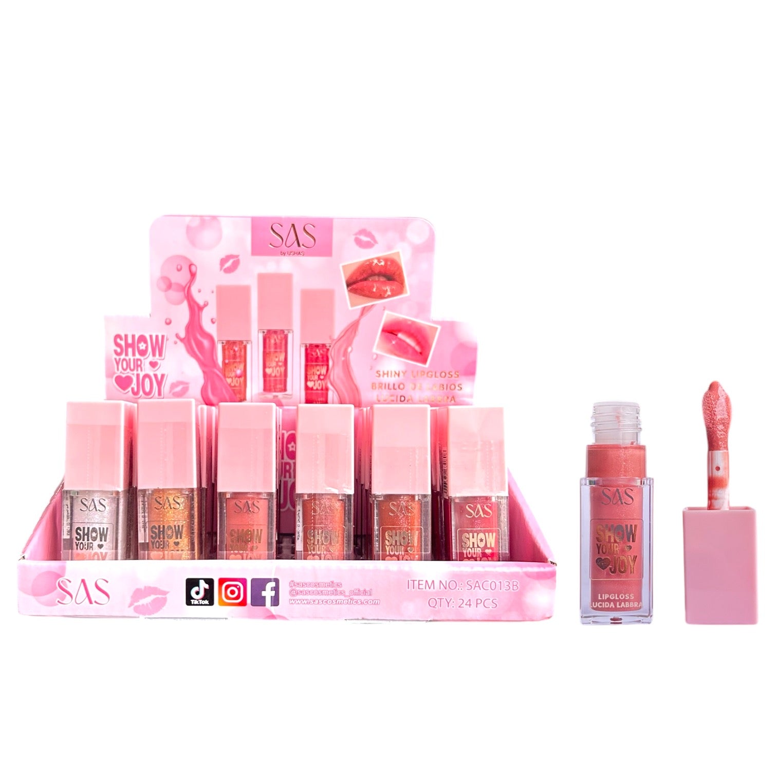 BRILLO GLOSS GLITTER SHOW YOUR JOY SAS