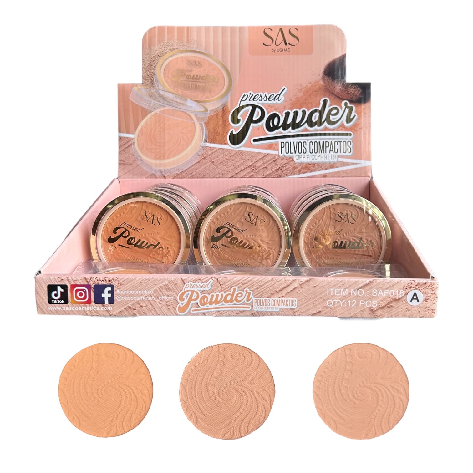 POLVO COMPACTO CIPRIA COMPATTA SAS USHAS