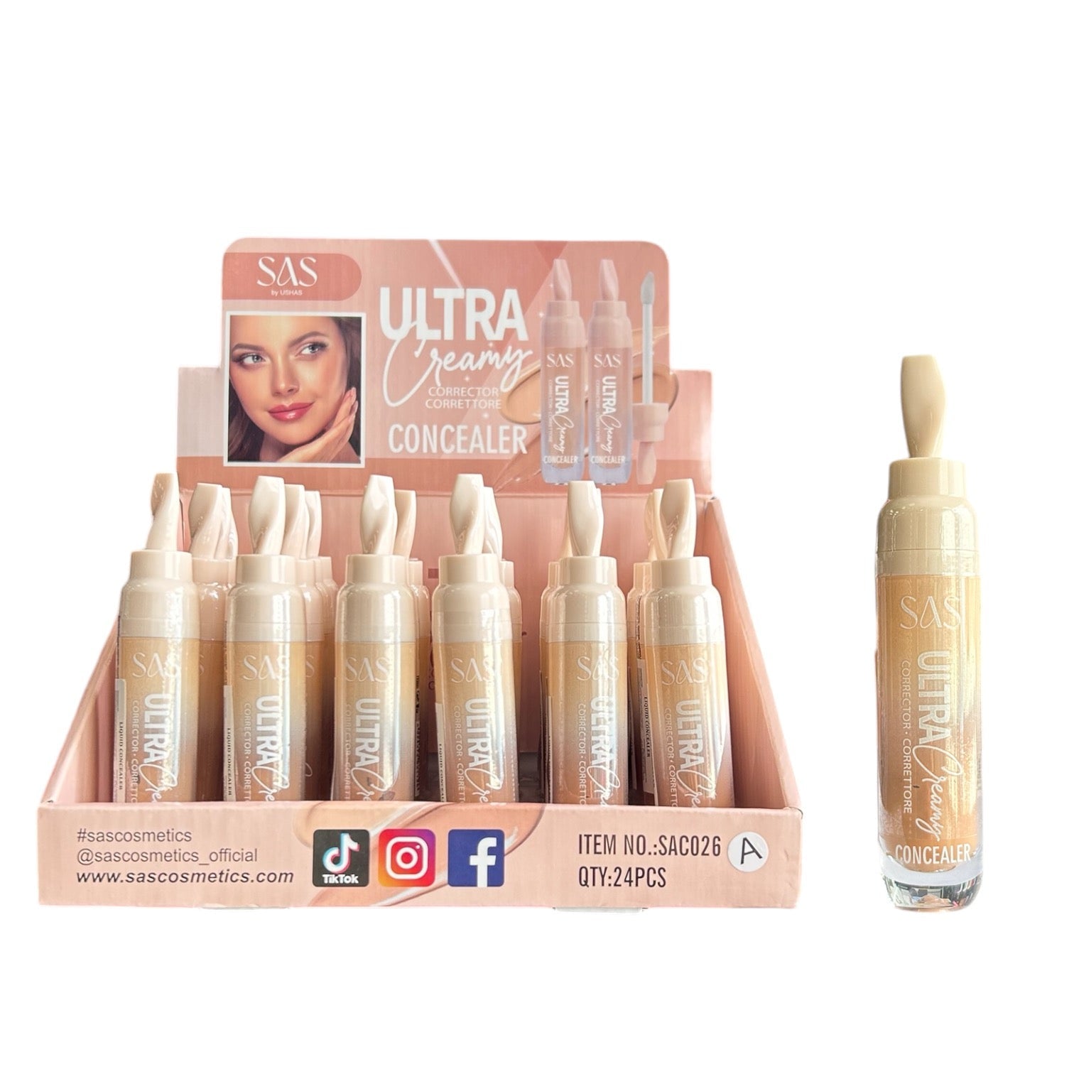CORRECTOR LIQUIDO PALA ULTRACREAMY SAS USHAS