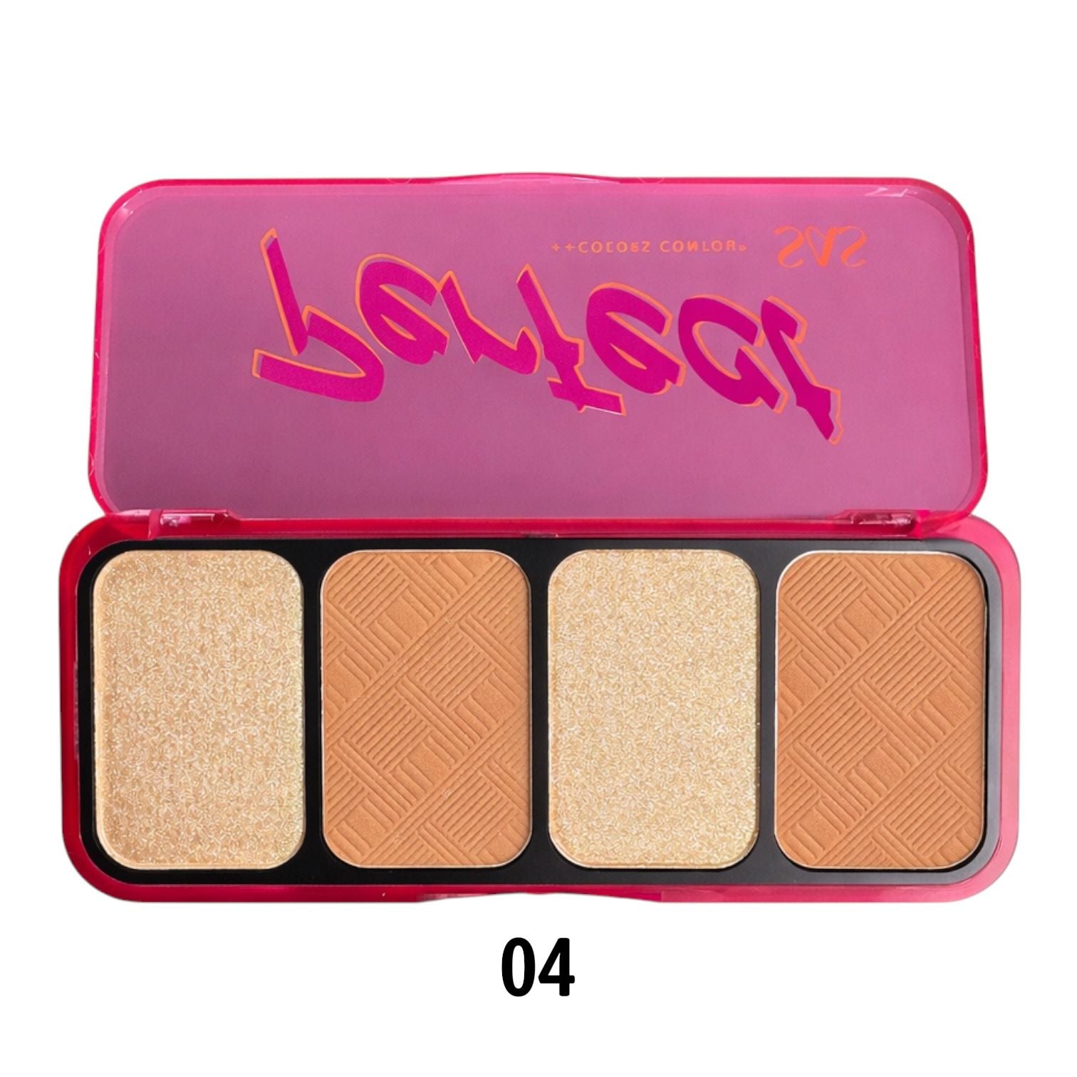 PALETA X4 ILUMINADOR Y CONTORNO PERFECT SAS