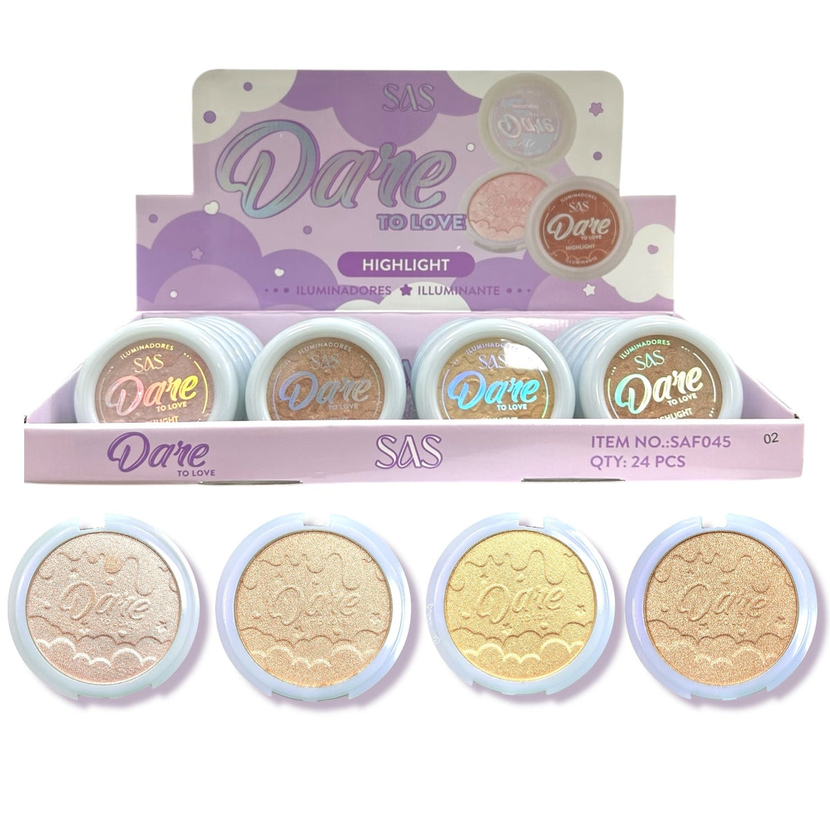 ILUMINADOR EN POLVO DARE TO LOVE SAS