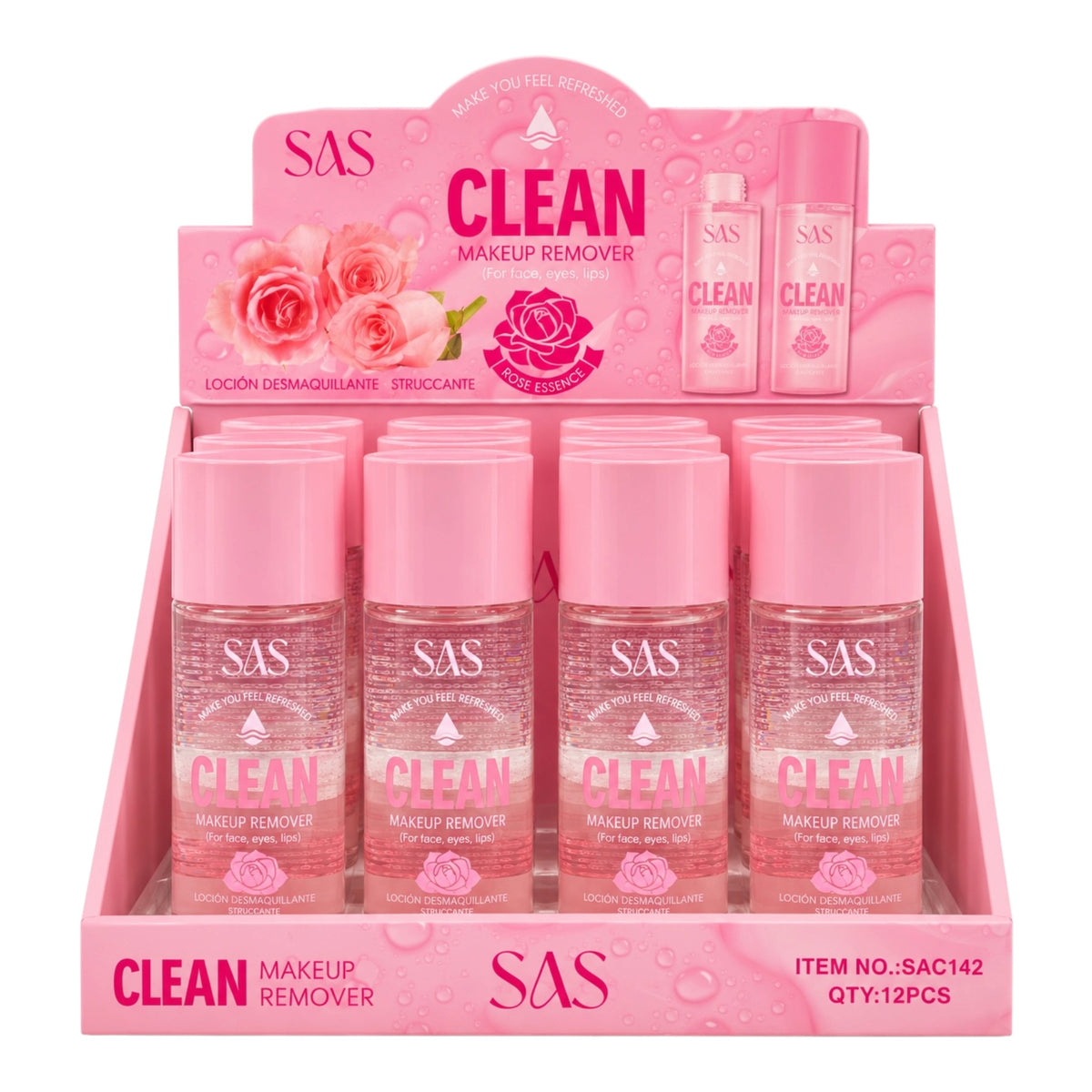 DESMAQUILLANTE CLEAN ROSE ESSENCE 100ML SAS