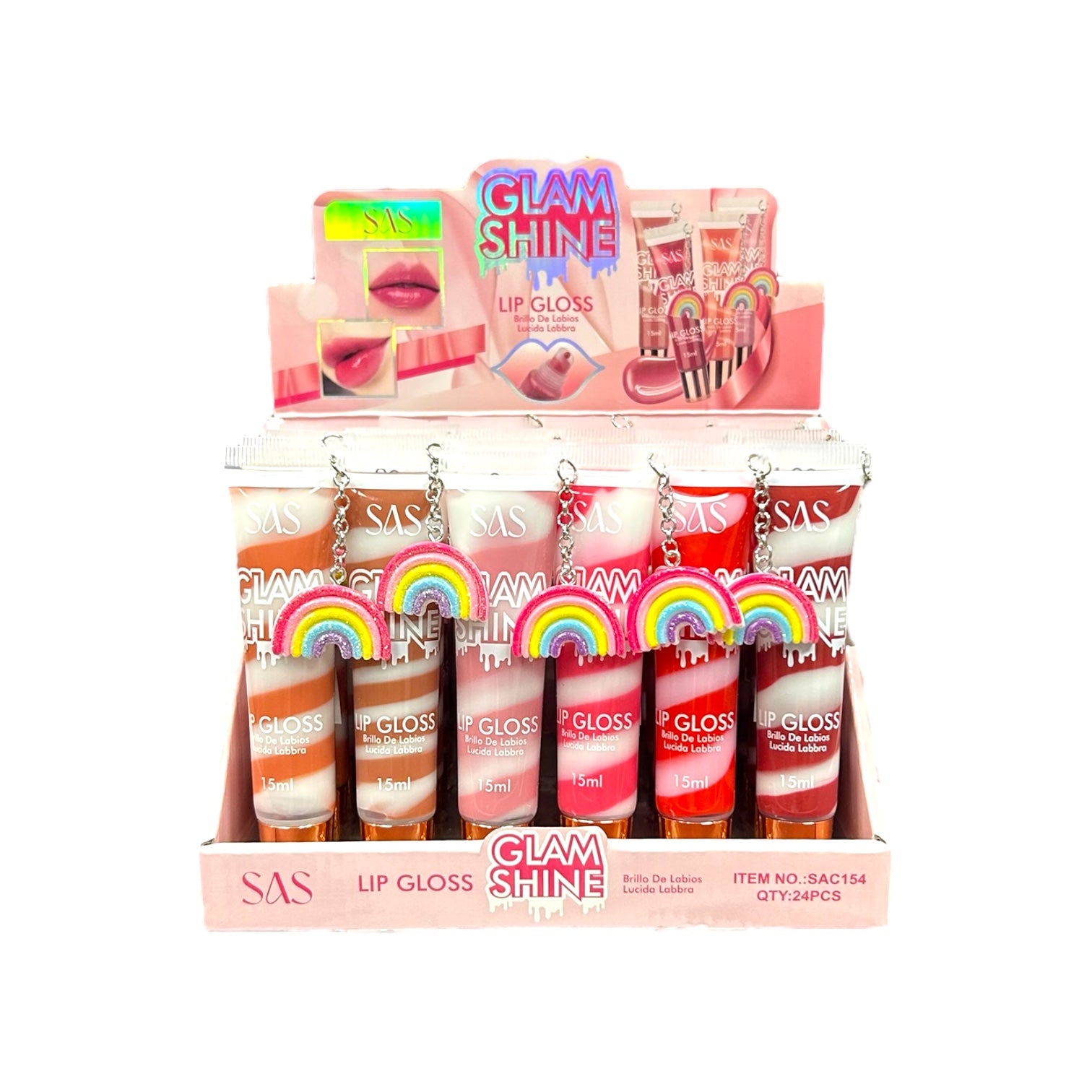 LIP GLOSS GLAM SHINE LUCIDA LABBRA SAS