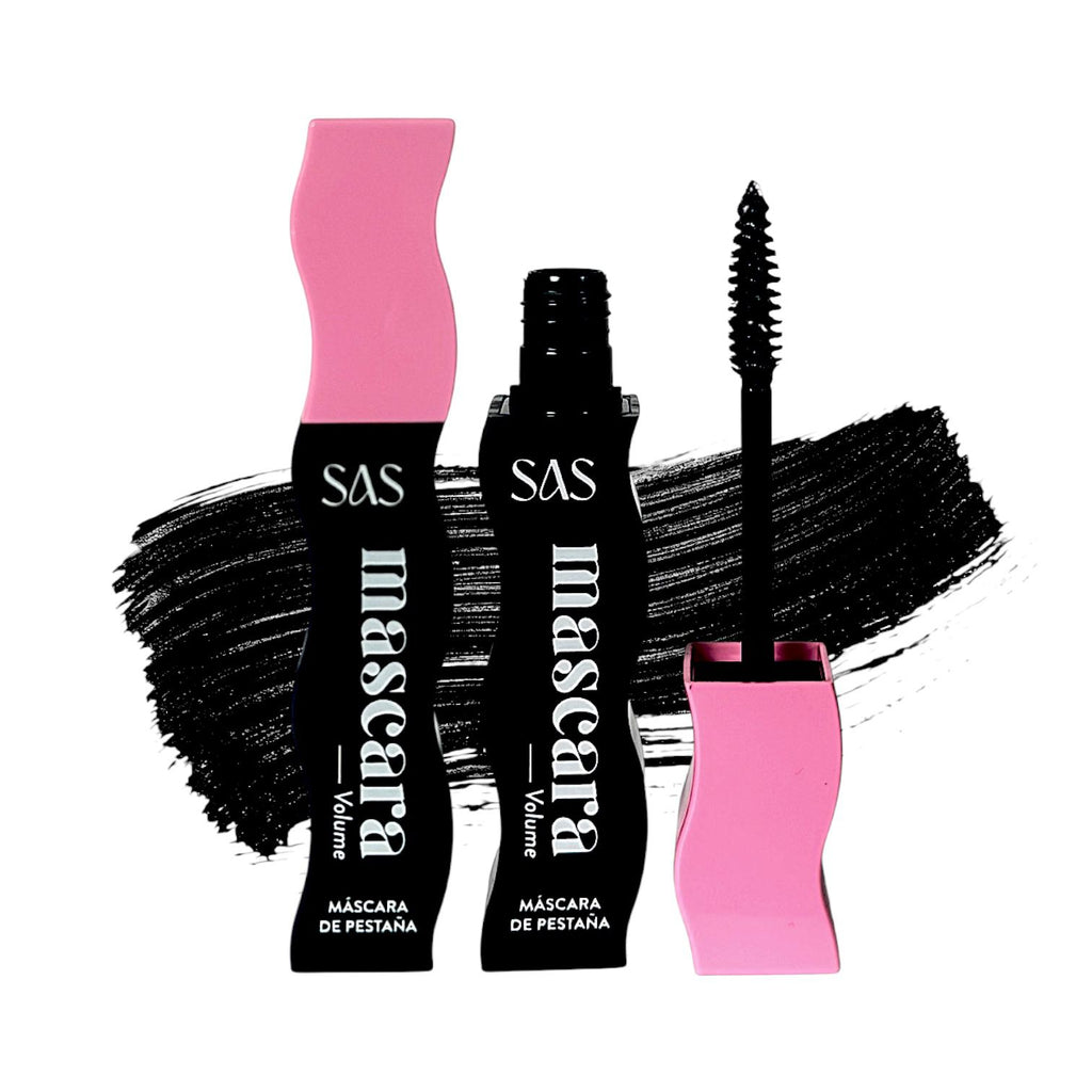 PESTAÑINA MASCARA VOLUME TAPA ROSADA SAS