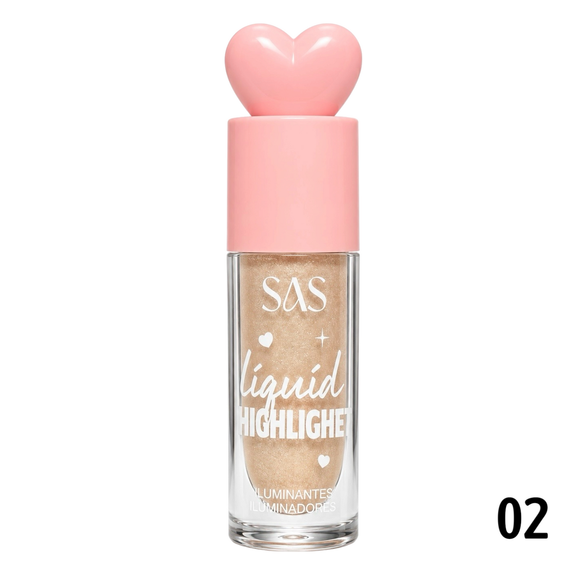 ILUMINADOR LIQUIDO TAPA CORAZON SAS
