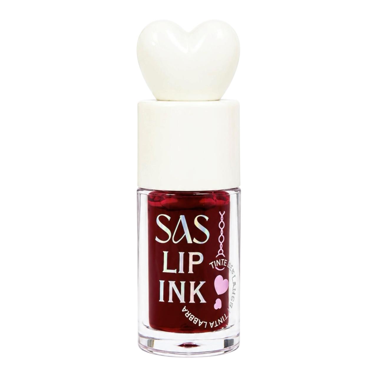 TINTA DE LABIOS LIP INK CADENITA TAPA CORAZON BLANCO SAS