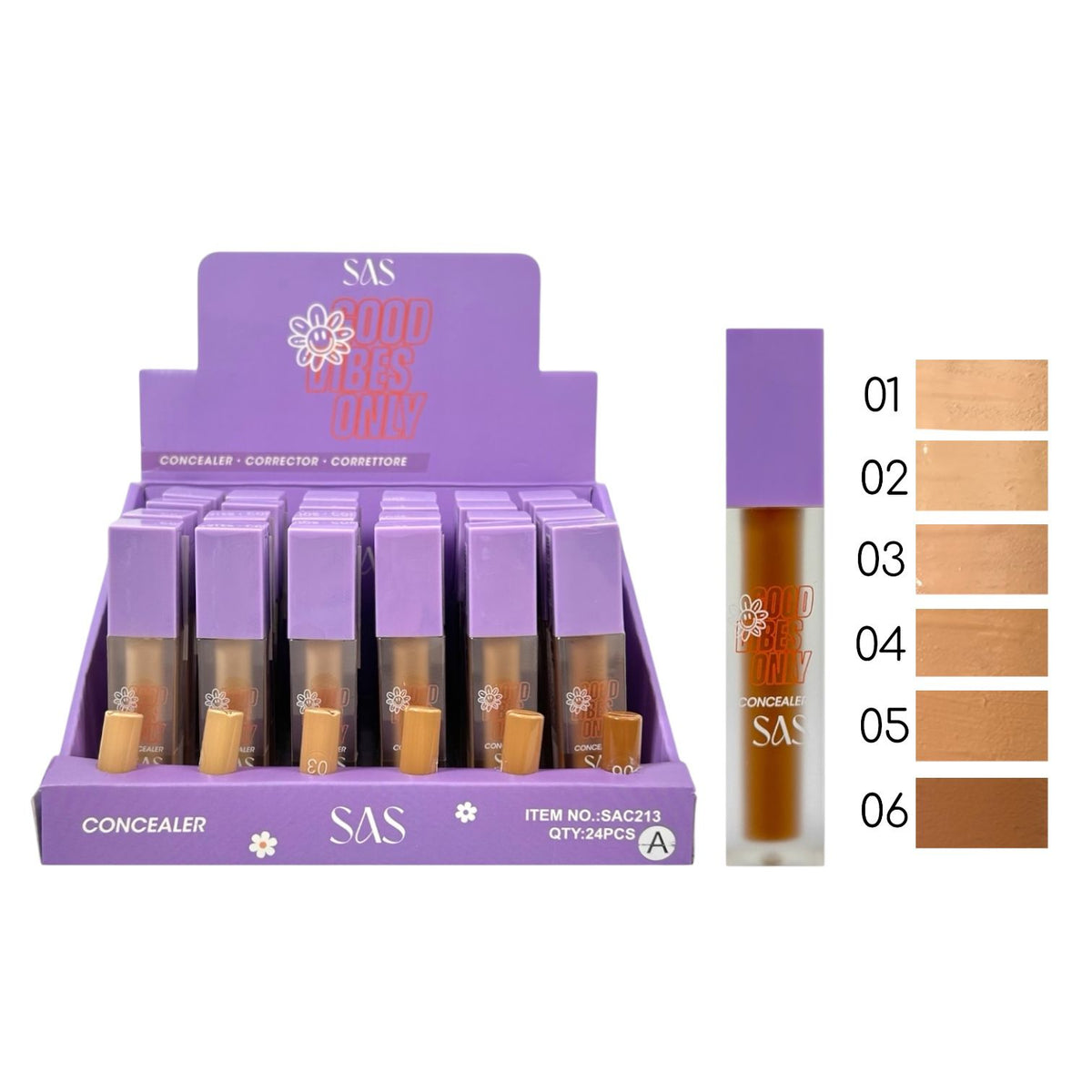 CORRECTOR LIQUIDO GOOD VIBES ONLY SAS