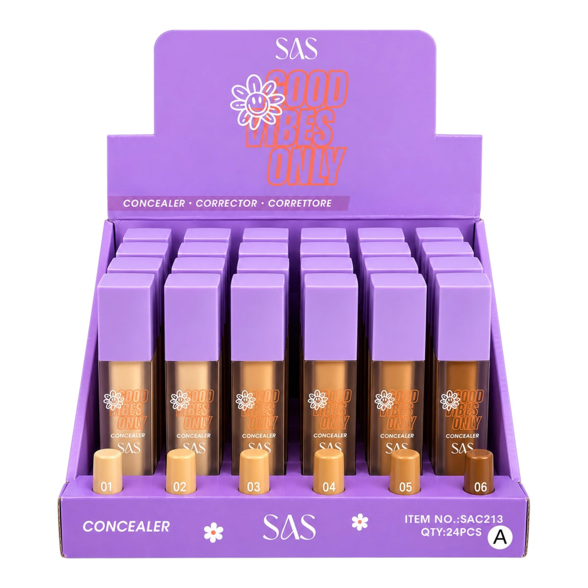 CORRECTOR LIQUIDO GOOD VIBES ONLY SAS