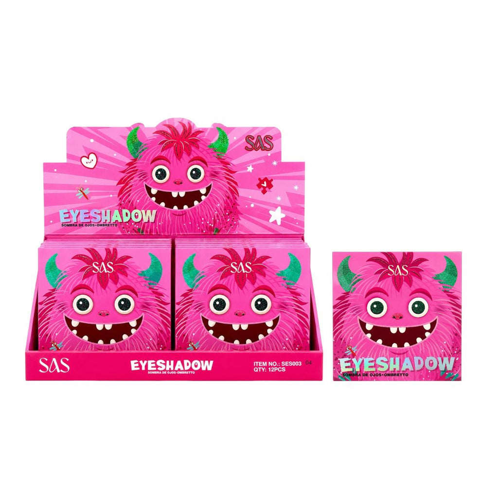 PALETA DE SOMBRAS X15 TONOS MONSTRICO ROSADO CACHOS VERDES SAS
