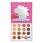 PALETA DE SOMBRAS X15 TONOS MONSTRICO ROSADO CACHOS VERDES SAS