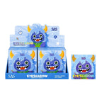 PALETA DE SOMBRAS X16 TONOS MONSTRICO MORADO AZUL CACHOS AMARILLOS SAS
