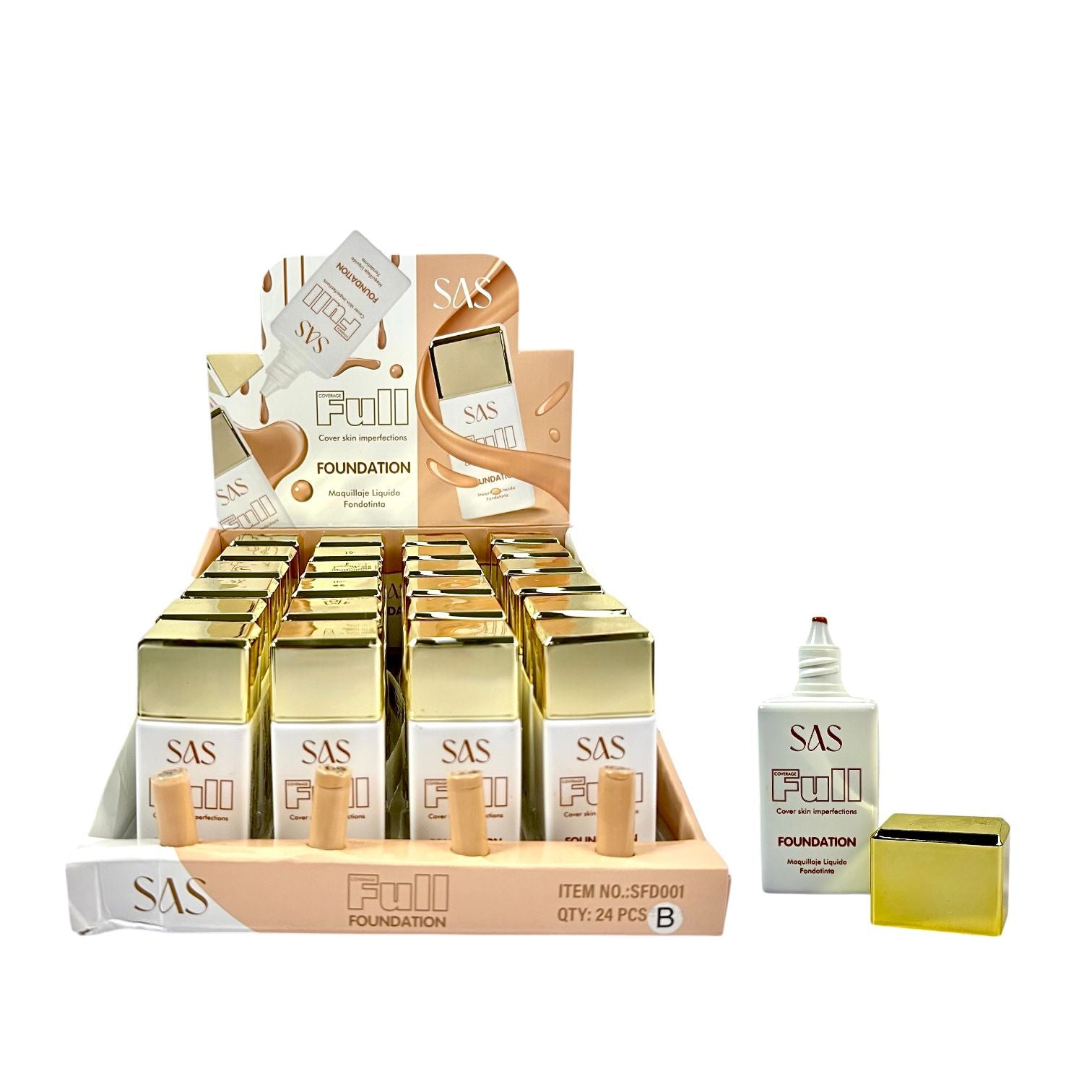 BASE LIQUIDA FULL COVERAGE 35G SAS