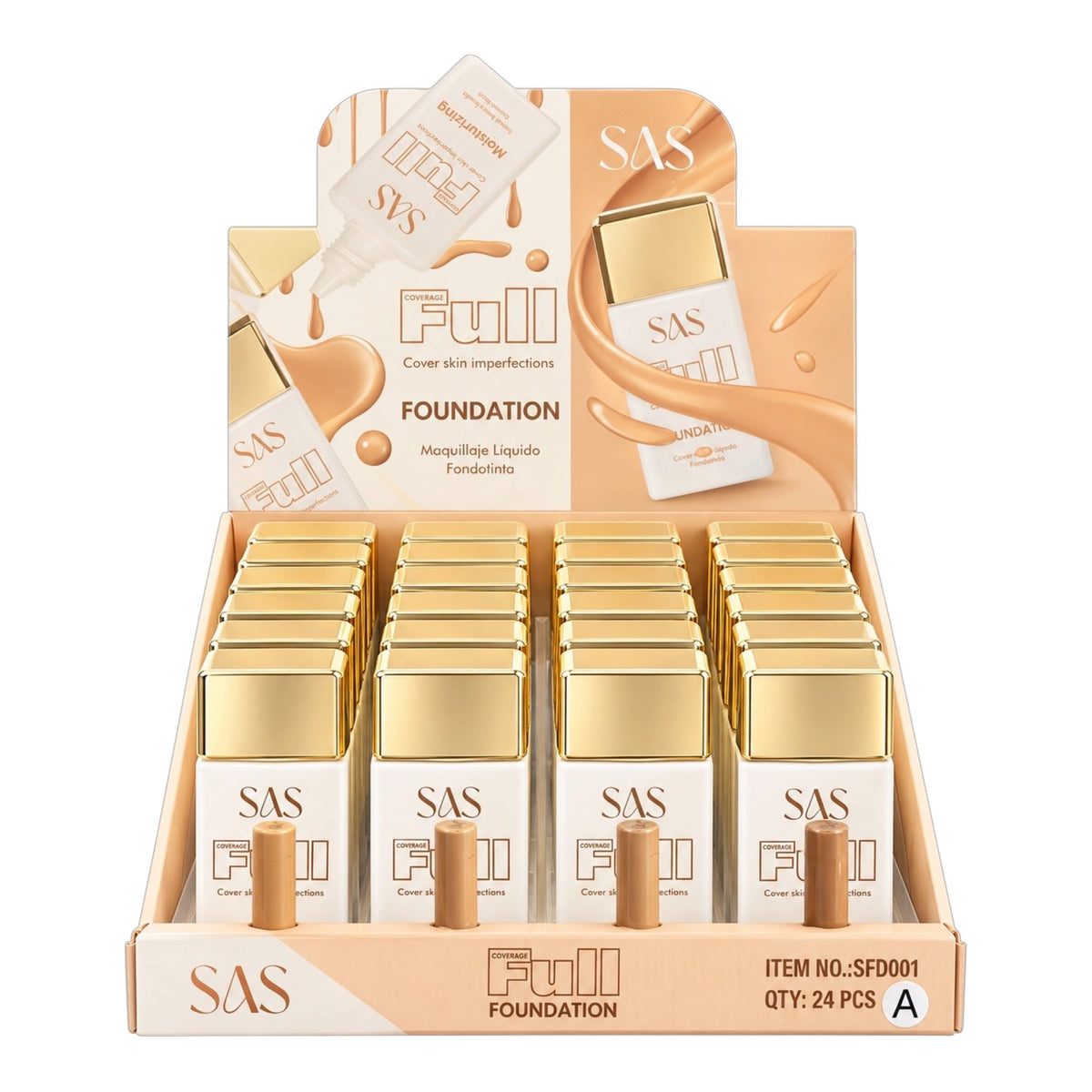 BASE LIQUIDA FULL COVERAGE 35G SAS