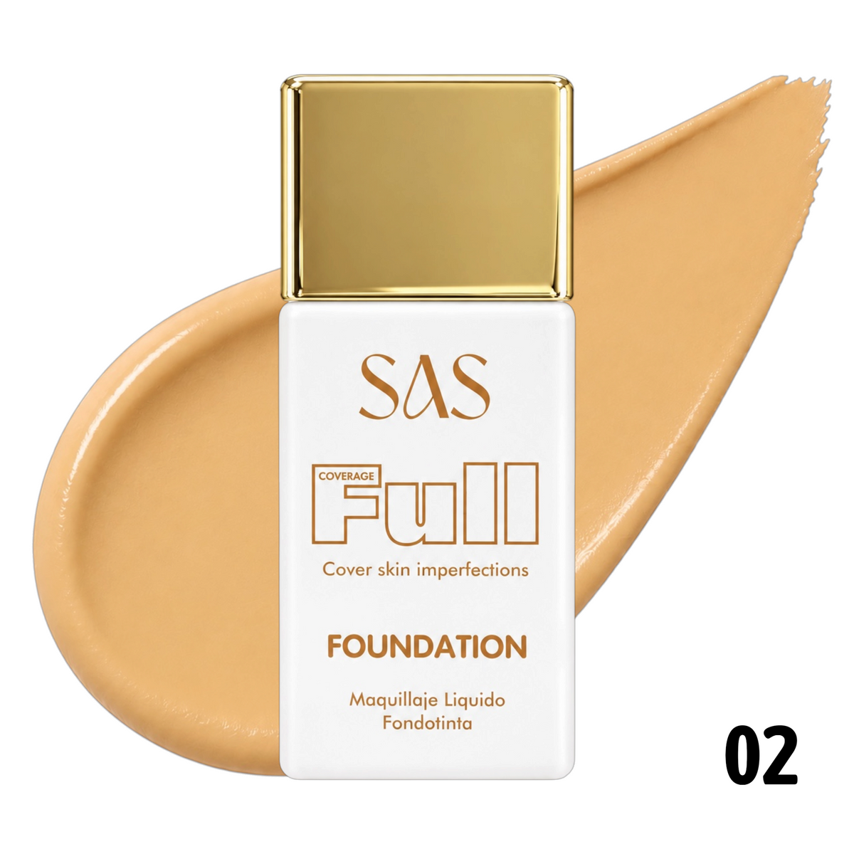 BASE LIQUIDA FULL COVERAGE 35G SAS